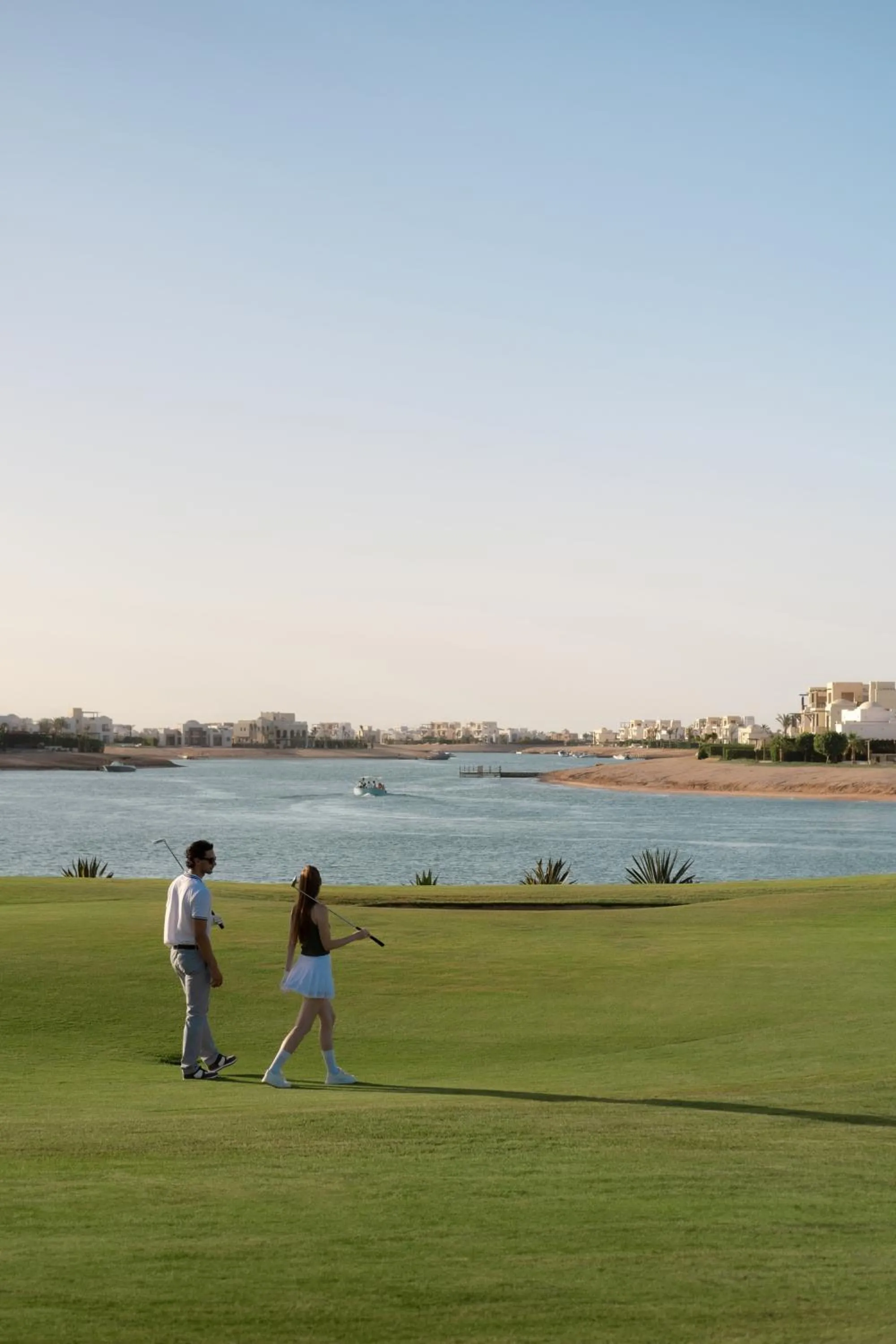 Golfcourse in Ancient Sands Golf Resort and Residences