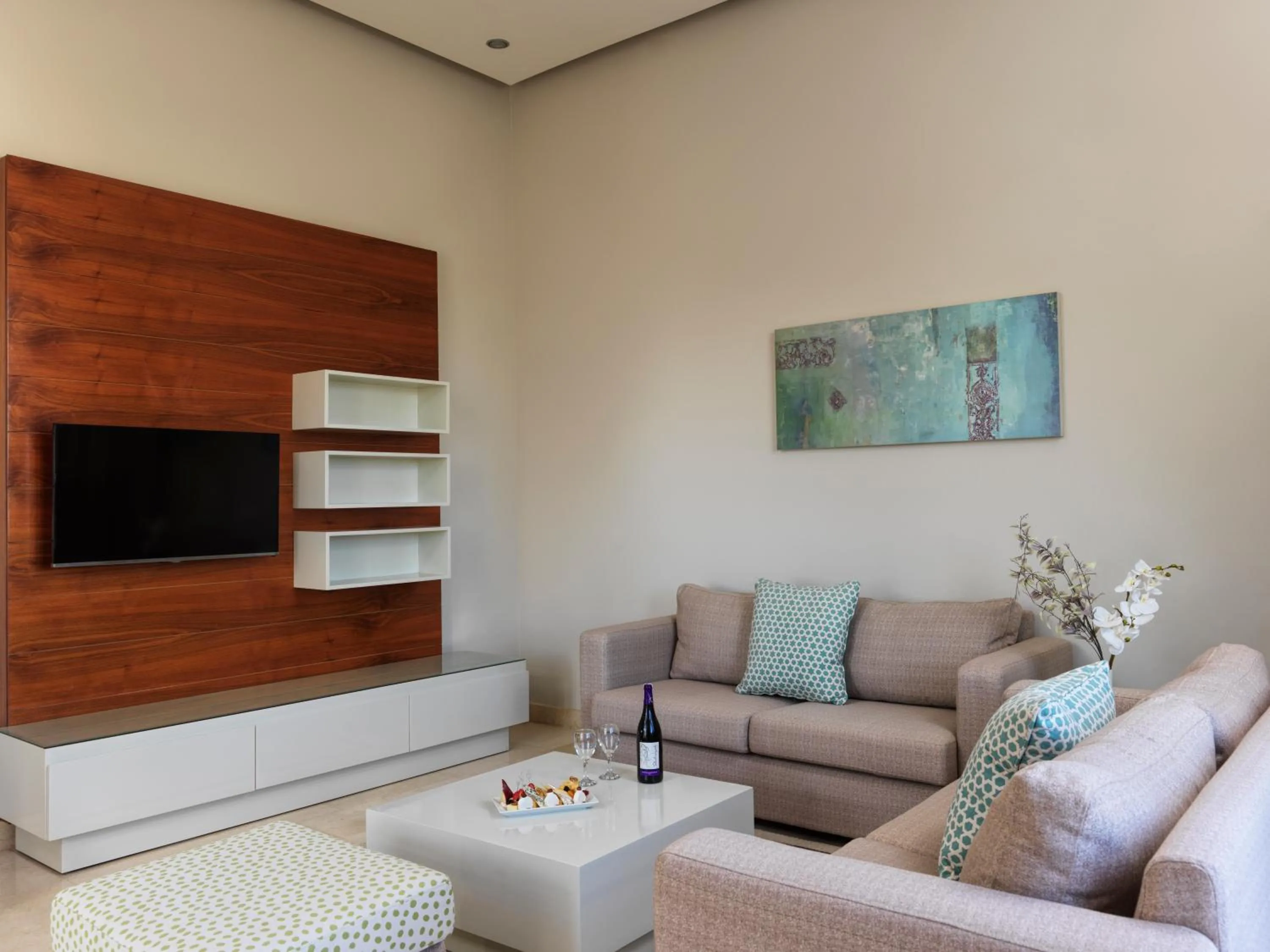 Living room in Ancient Sands Golf Resort and Residences