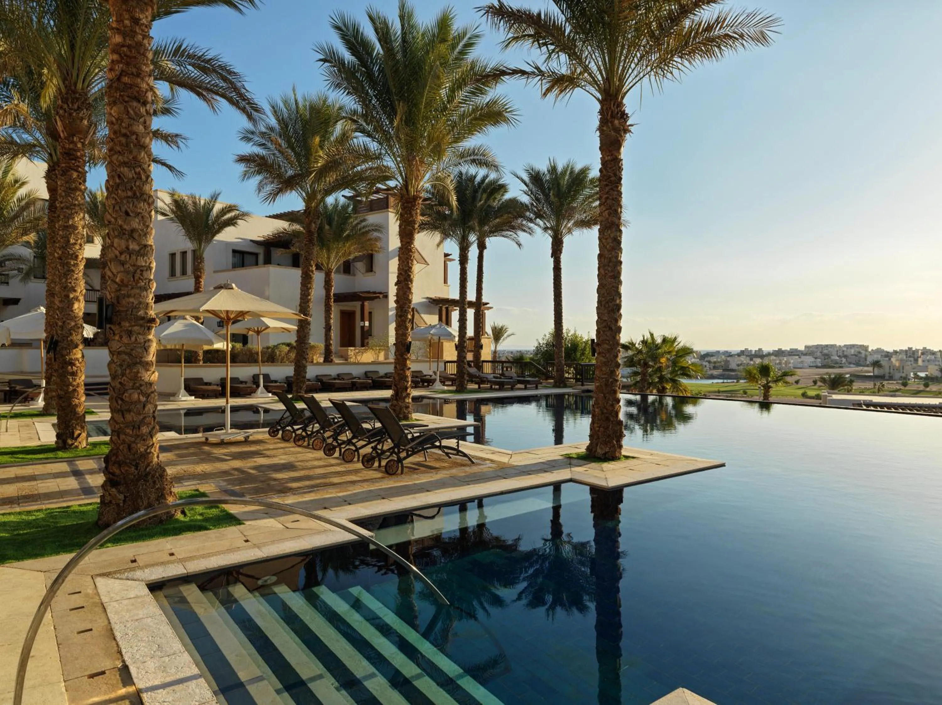 Swimming pool in Ancient Sands Golf Resort and Residences