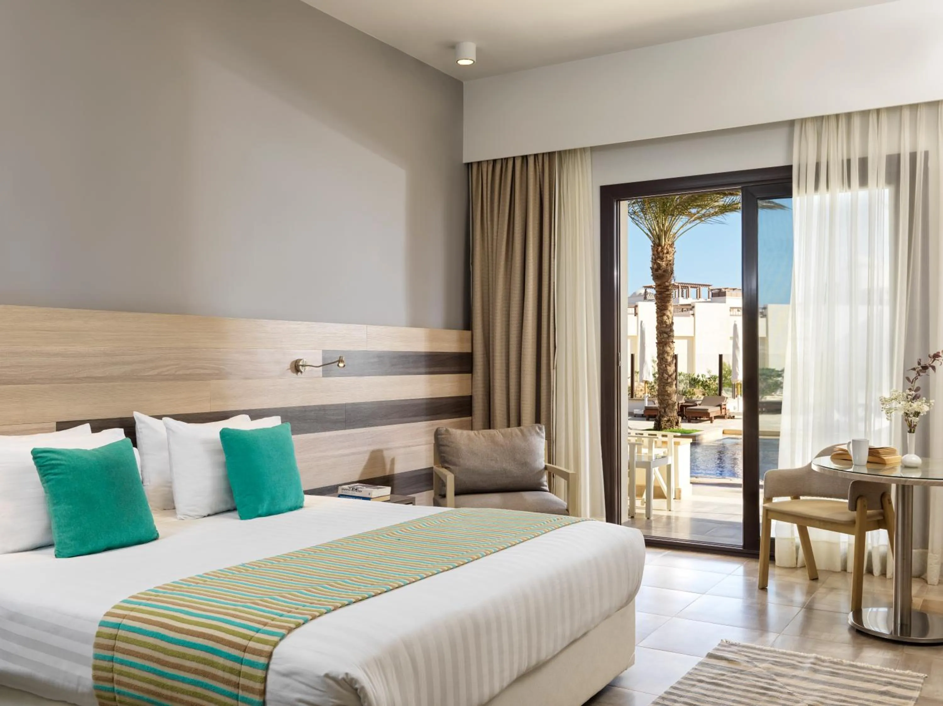 Bed in Ancient Sands Golf Resort and Residences