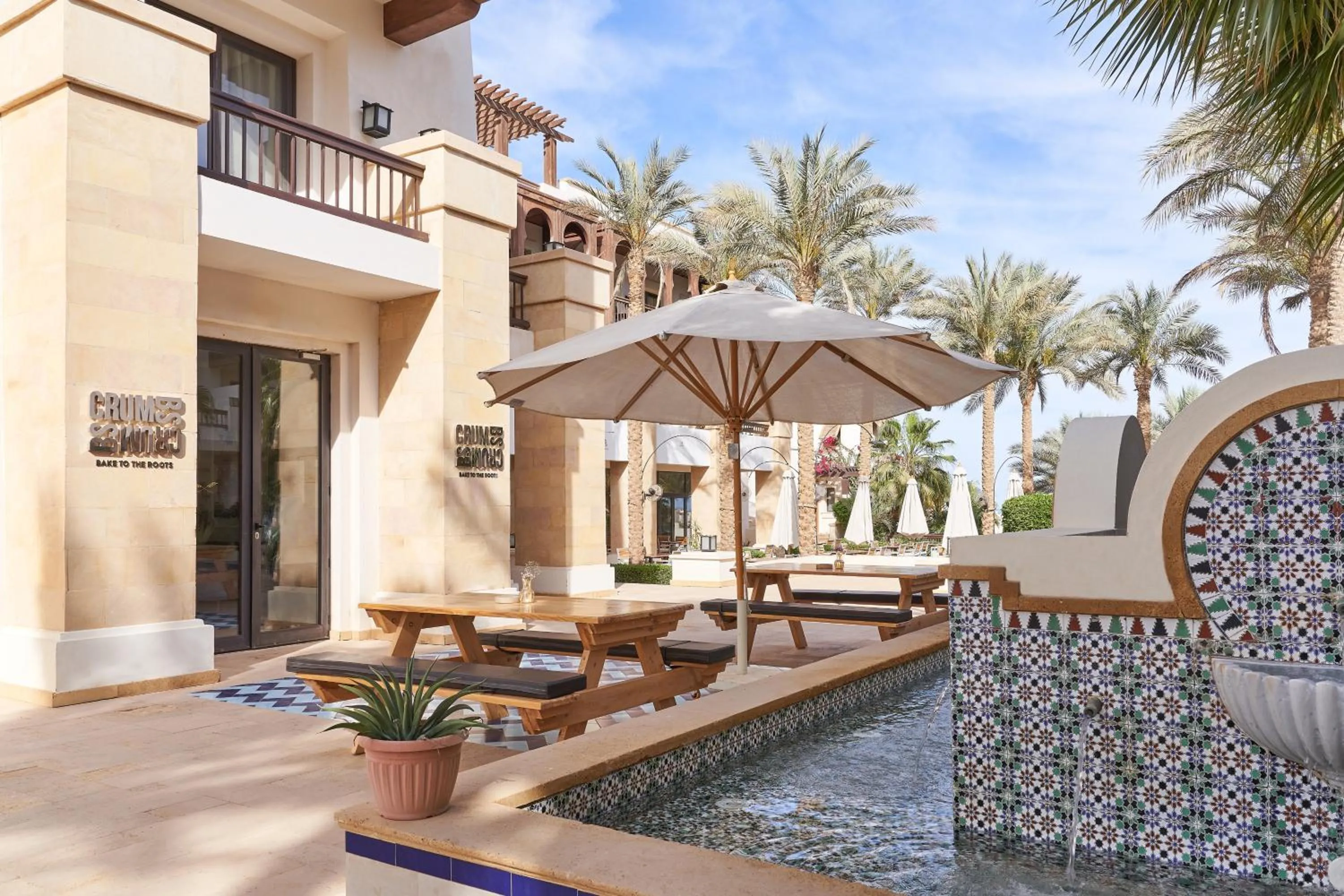 Pool view in Ancient Sands Golf Resort and Residences
