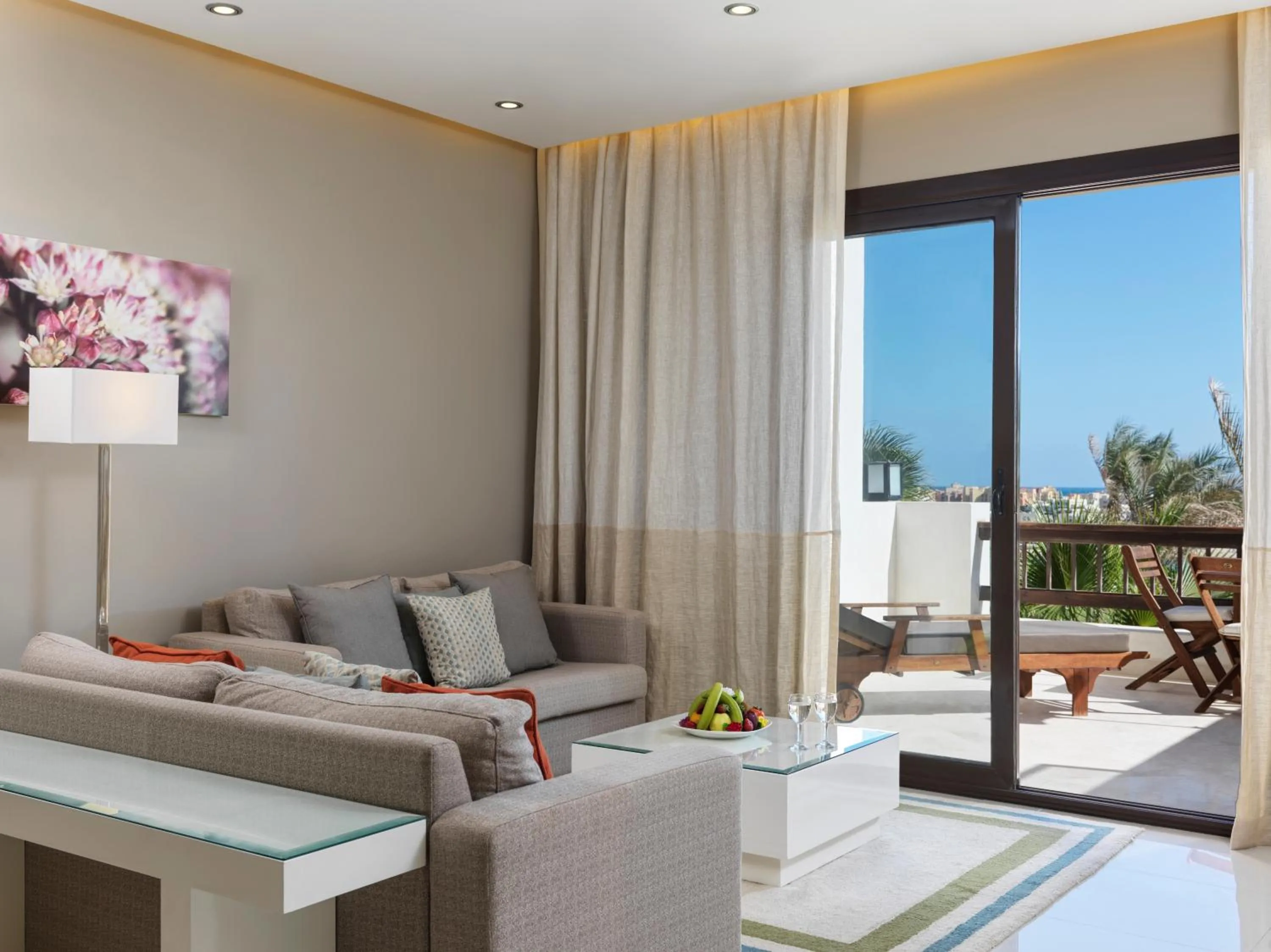 Living room in Ancient Sands Golf Resort and Residences