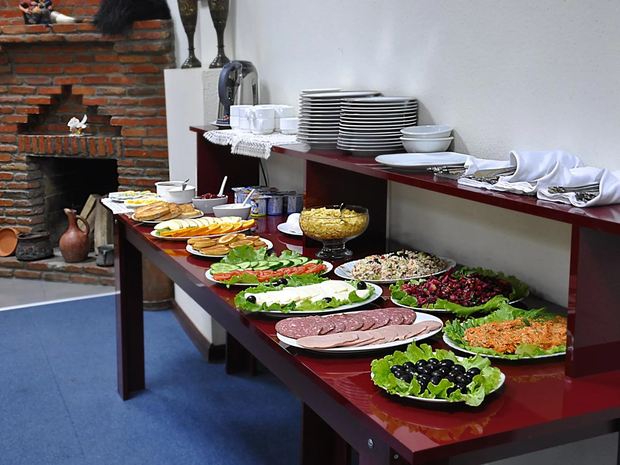 Food and drinks in Hotel New Metekhi