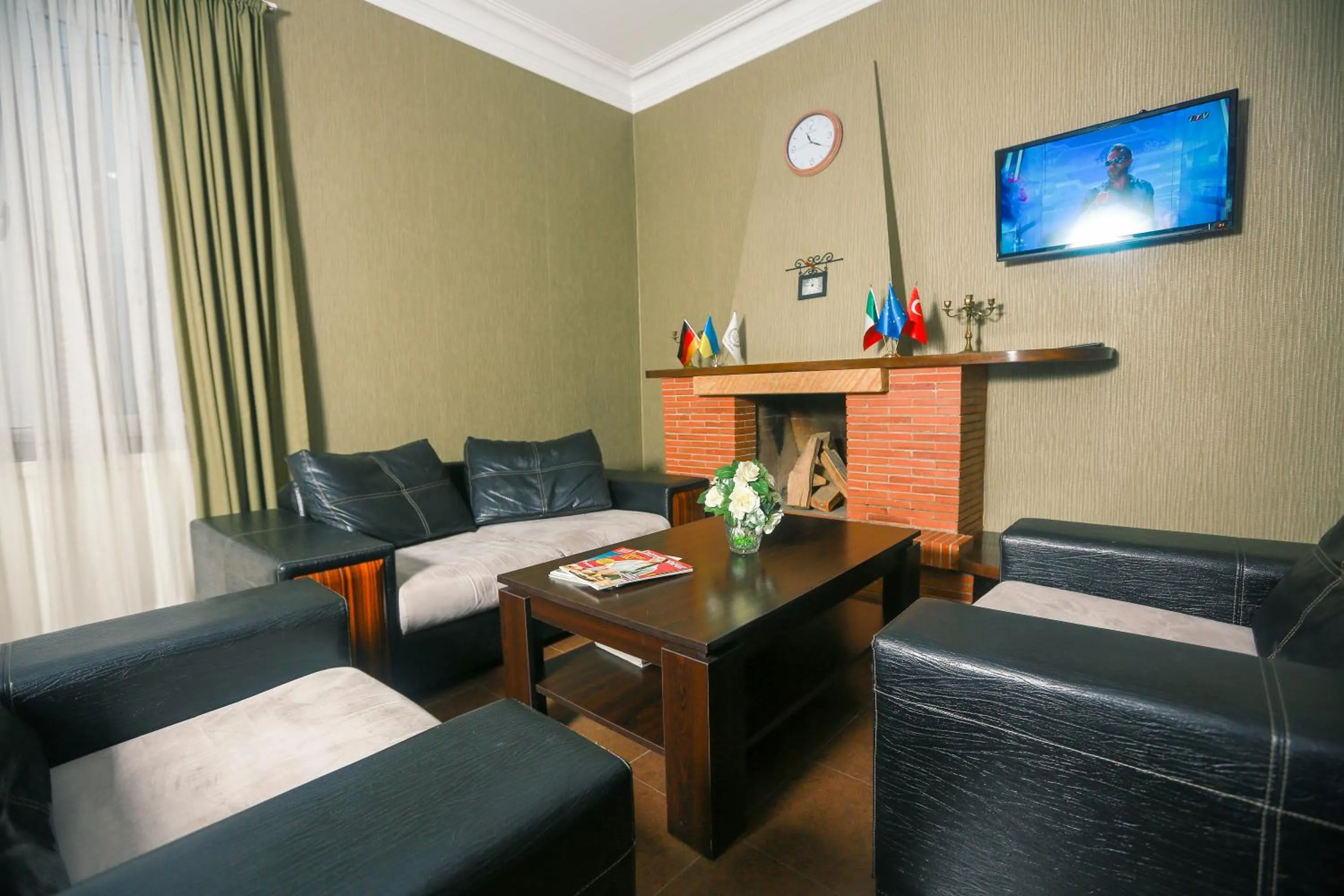 Lobby or reception in Hotel New Metekhi