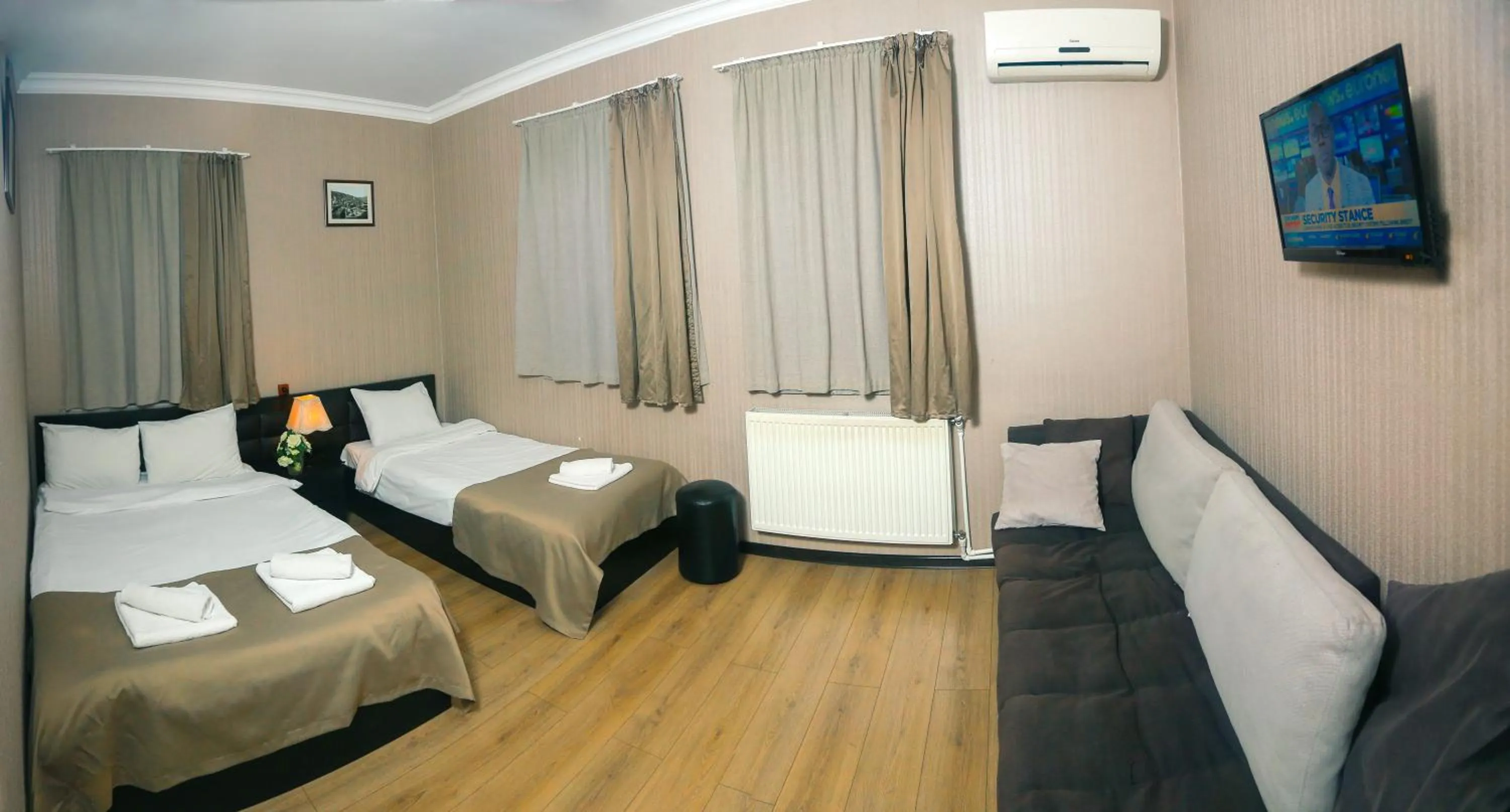 Bed in Hotel New Metekhi