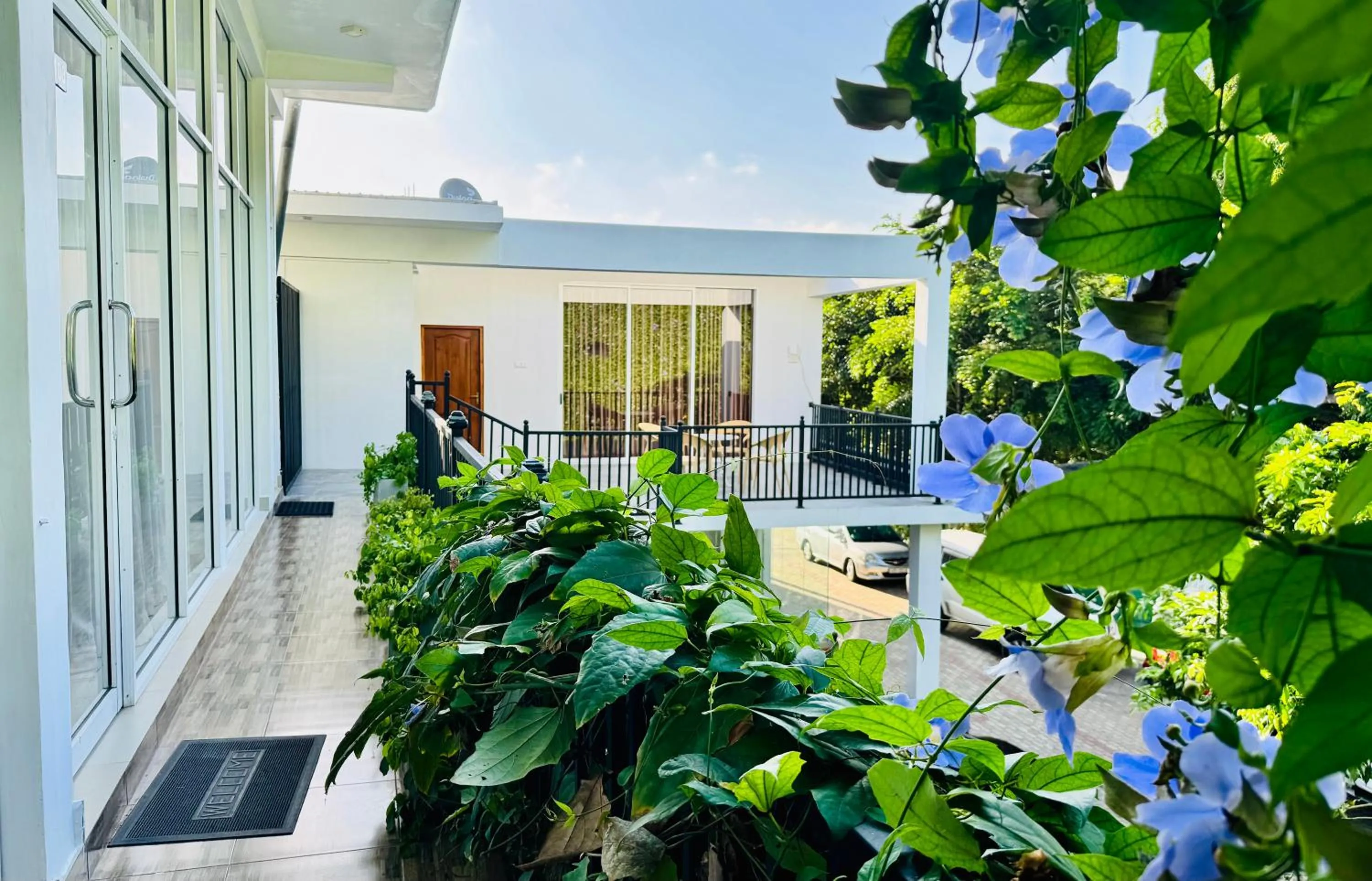 Patio in Salubrious Resort