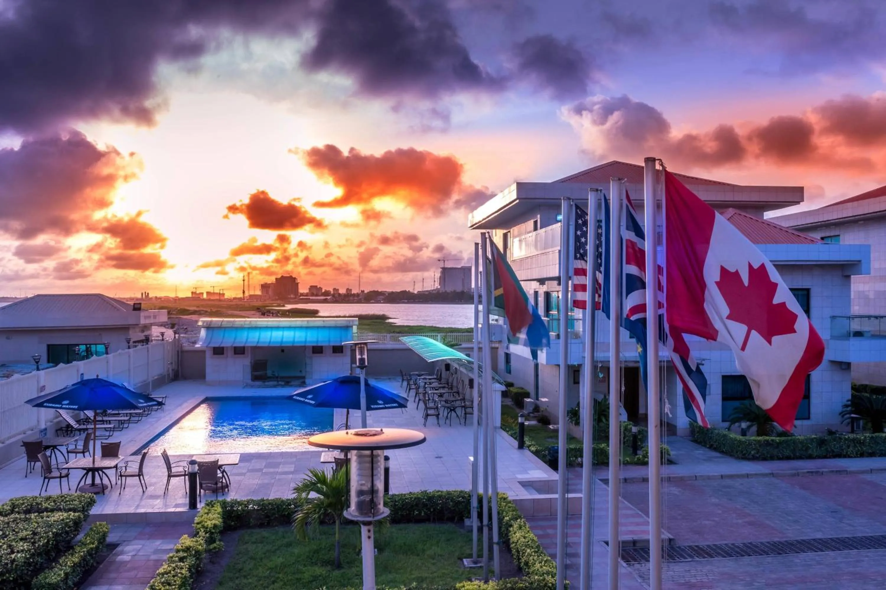 Property building in Protea Hotel by Marriott Lagos Kuramo Waters