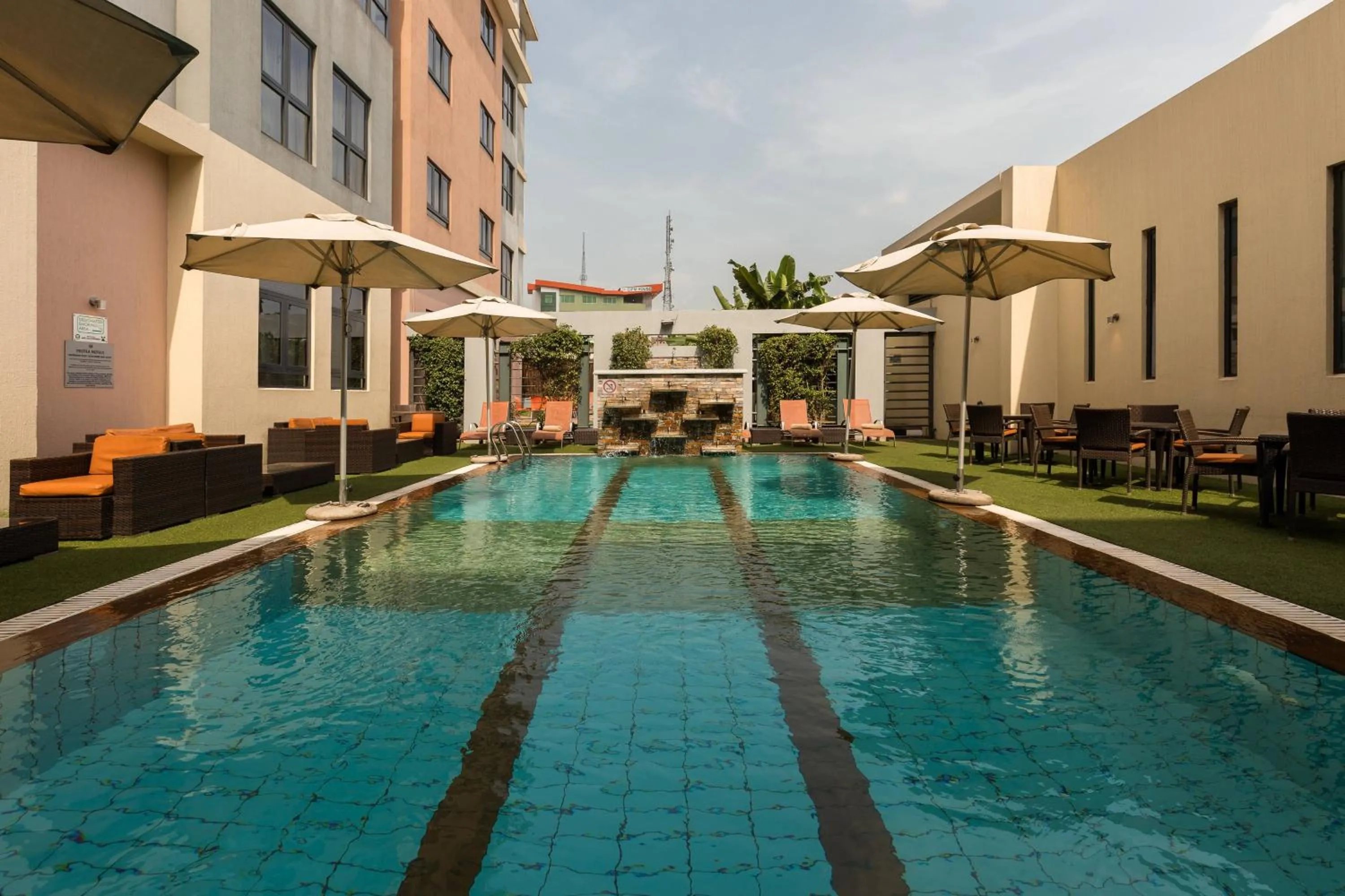 Swimming pool in Protea Hotel by Marriott Ikeja Select