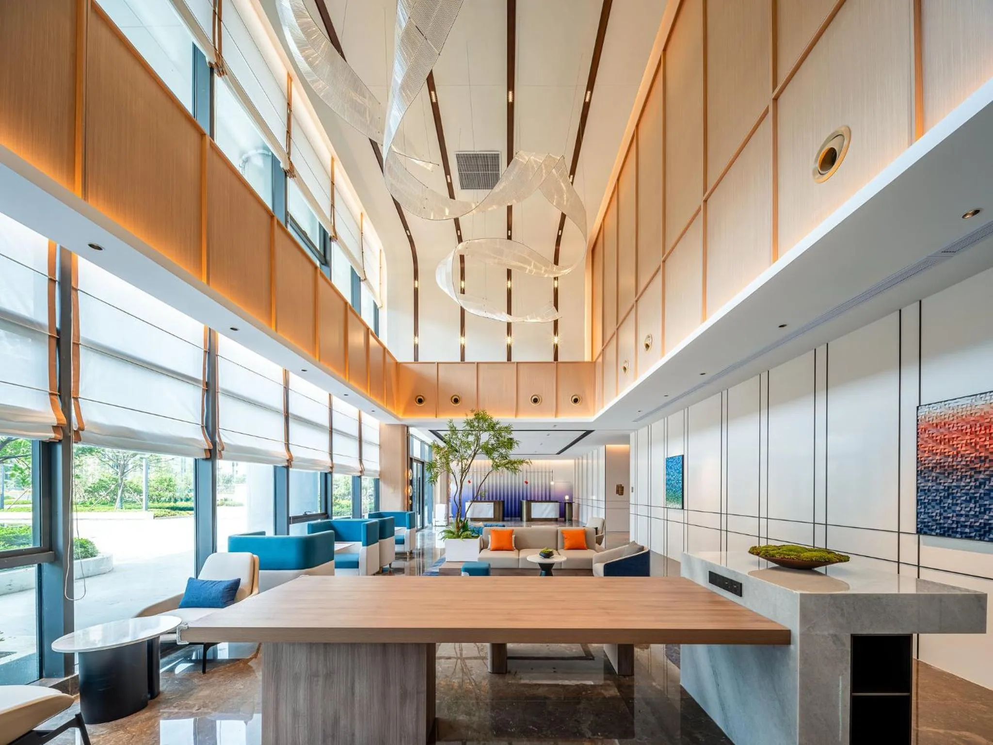 Property building in Holiday Inn Express Taizhou Jiaojiang