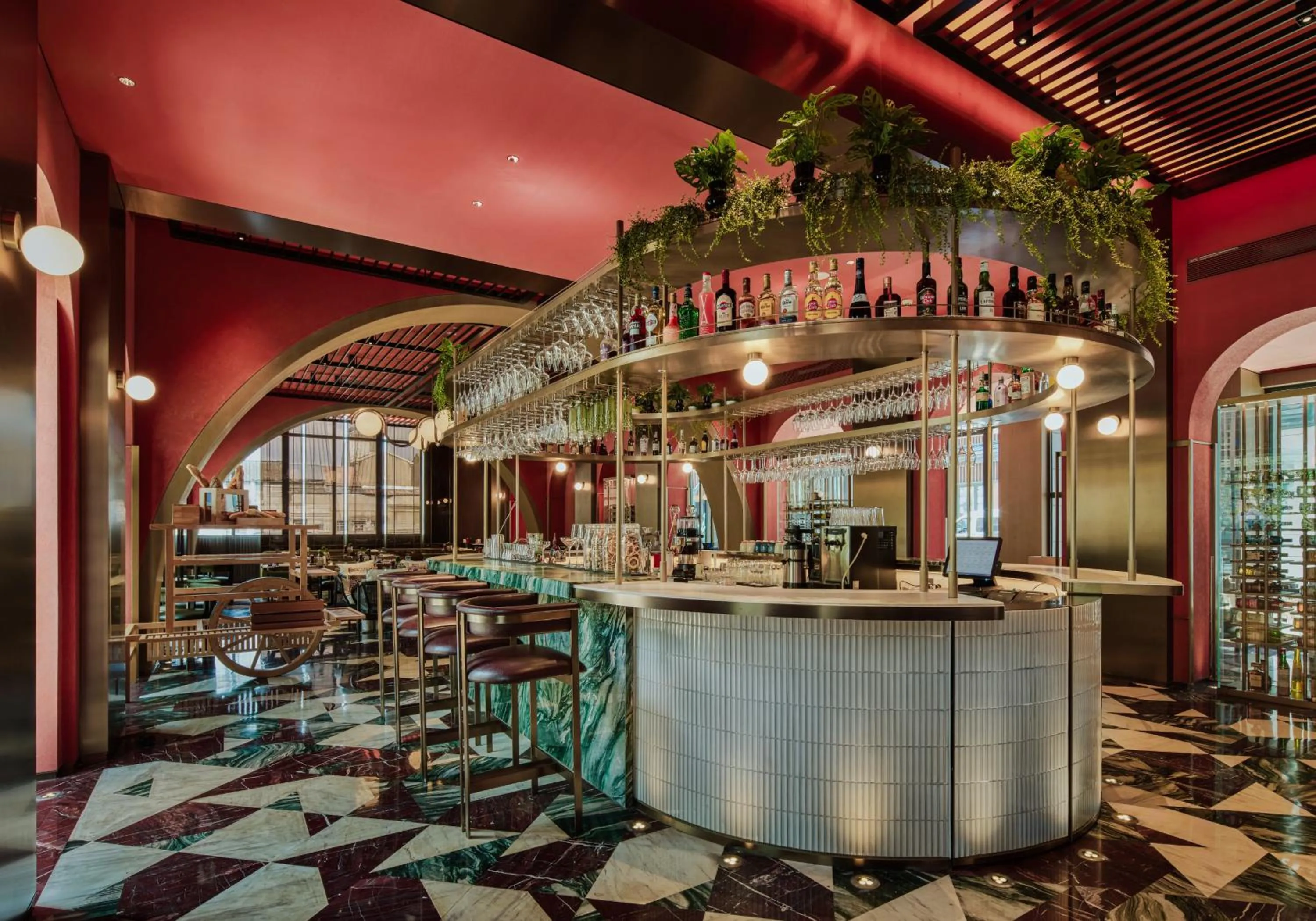 Lounge or bar in Hotel Indigo Wuxi Qingming Bridge