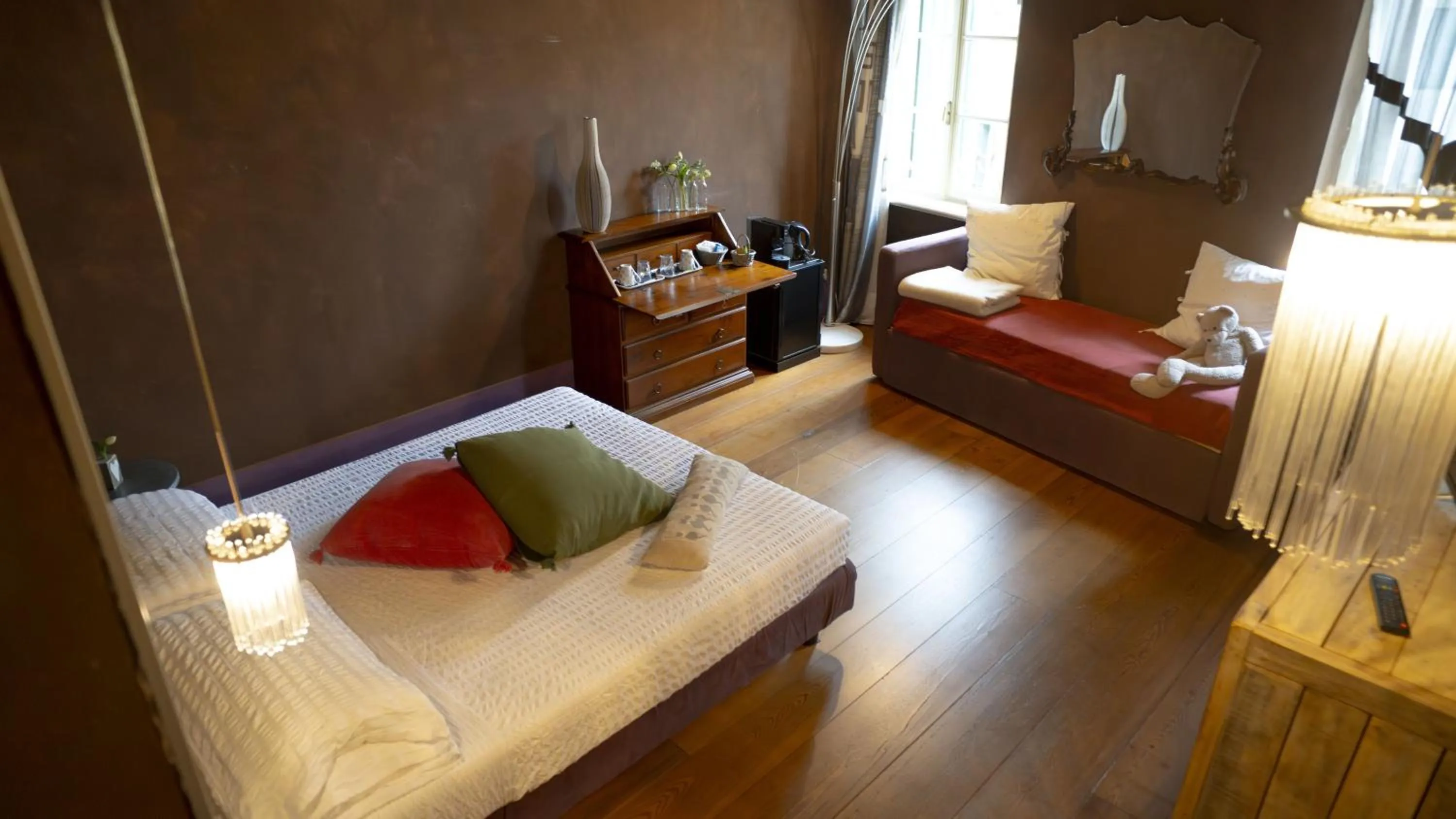 Bed in Locanda Al Cappello