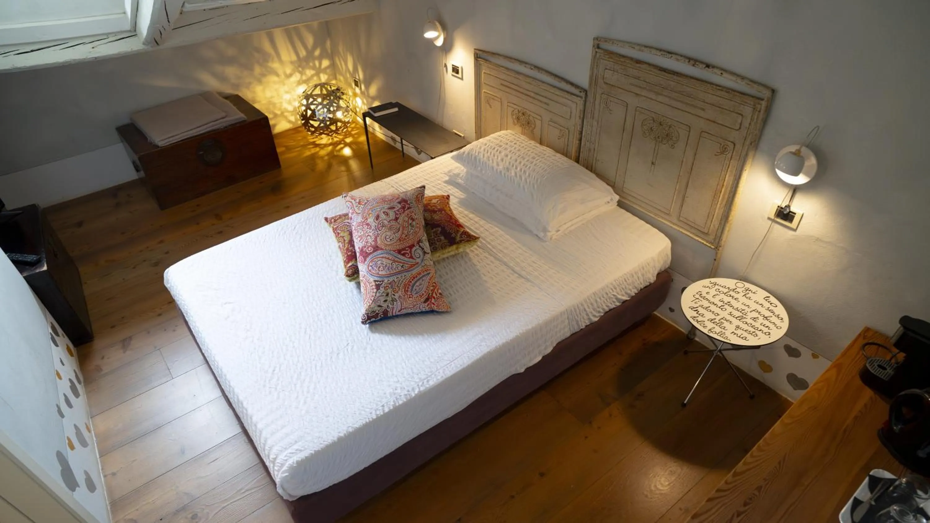 Bed in Locanda Al Cappello