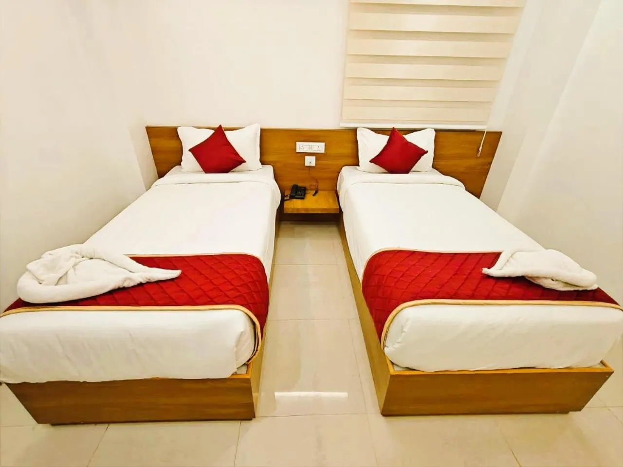 Bed in Starlight Hotels T-Nagar