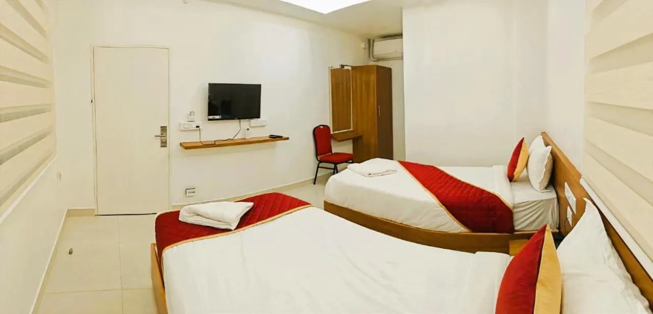 Bed in Starlight Hotels T-Nagar