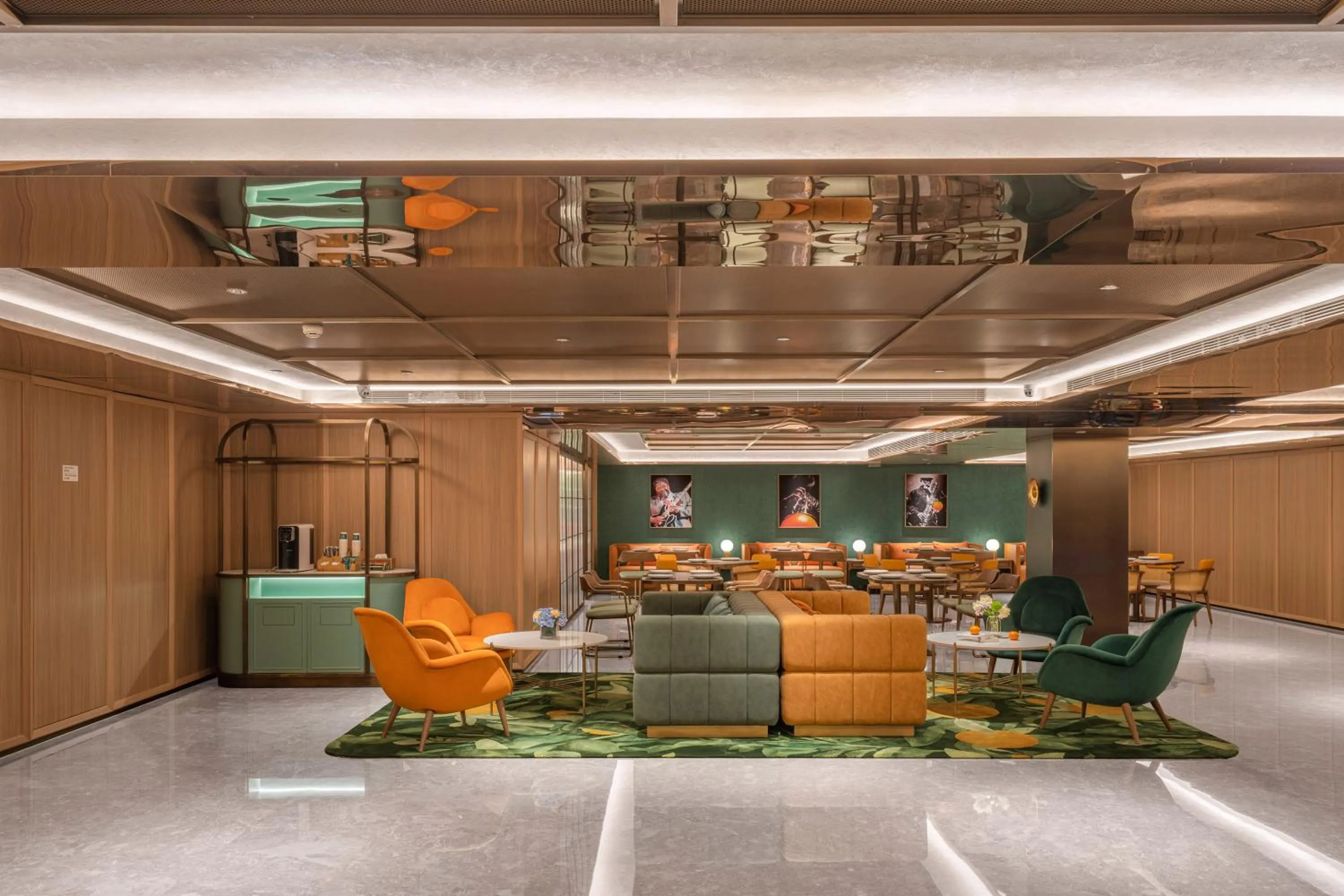 Lobby or reception in Orange Hotel Beijing Xi'erqi