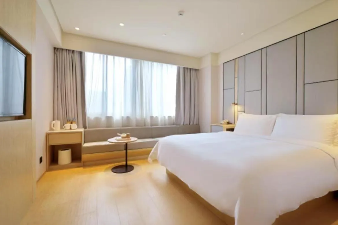 Seating area, Bed in JI Hotel Shanghai Wujing East China Normal University