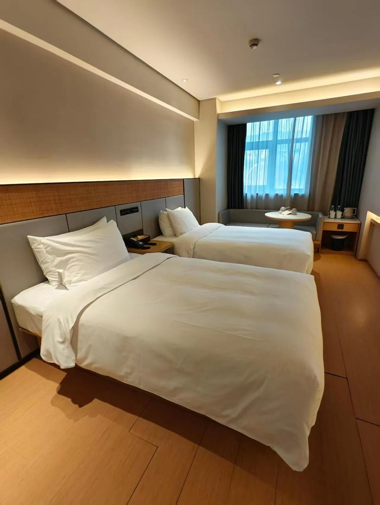 Bed in JI Hotel Shanghai Xinzhuang