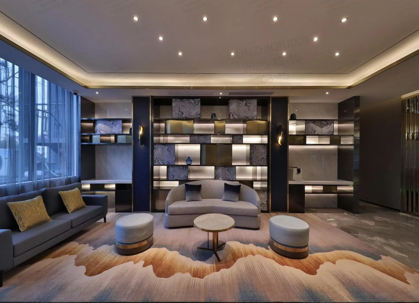 Seating area in Orange Hotel Shanghai Chuansha International Tourism Resort