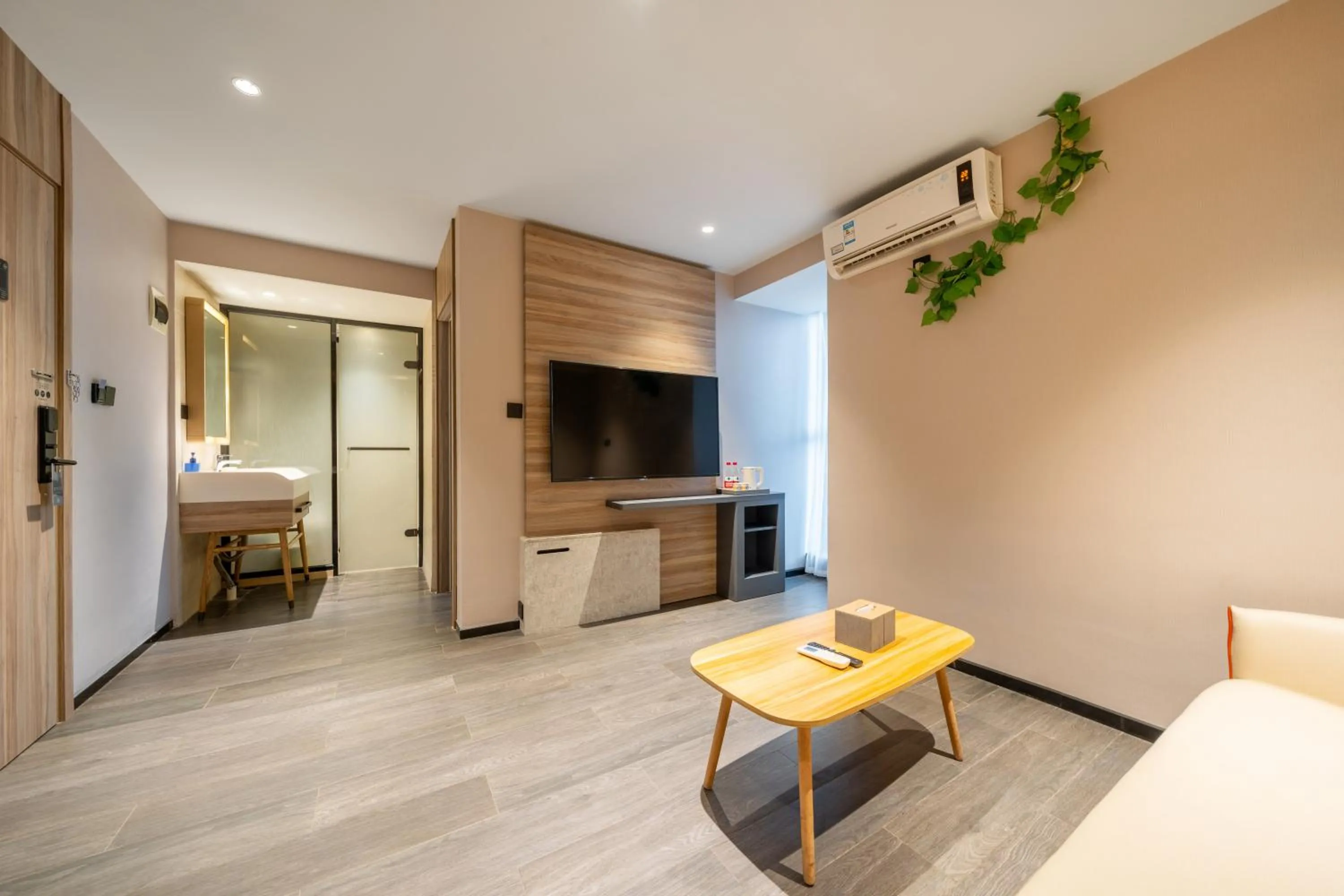 Living room in Hanting Hotel Shanghai Fengxian Nanqiao Industrial Park