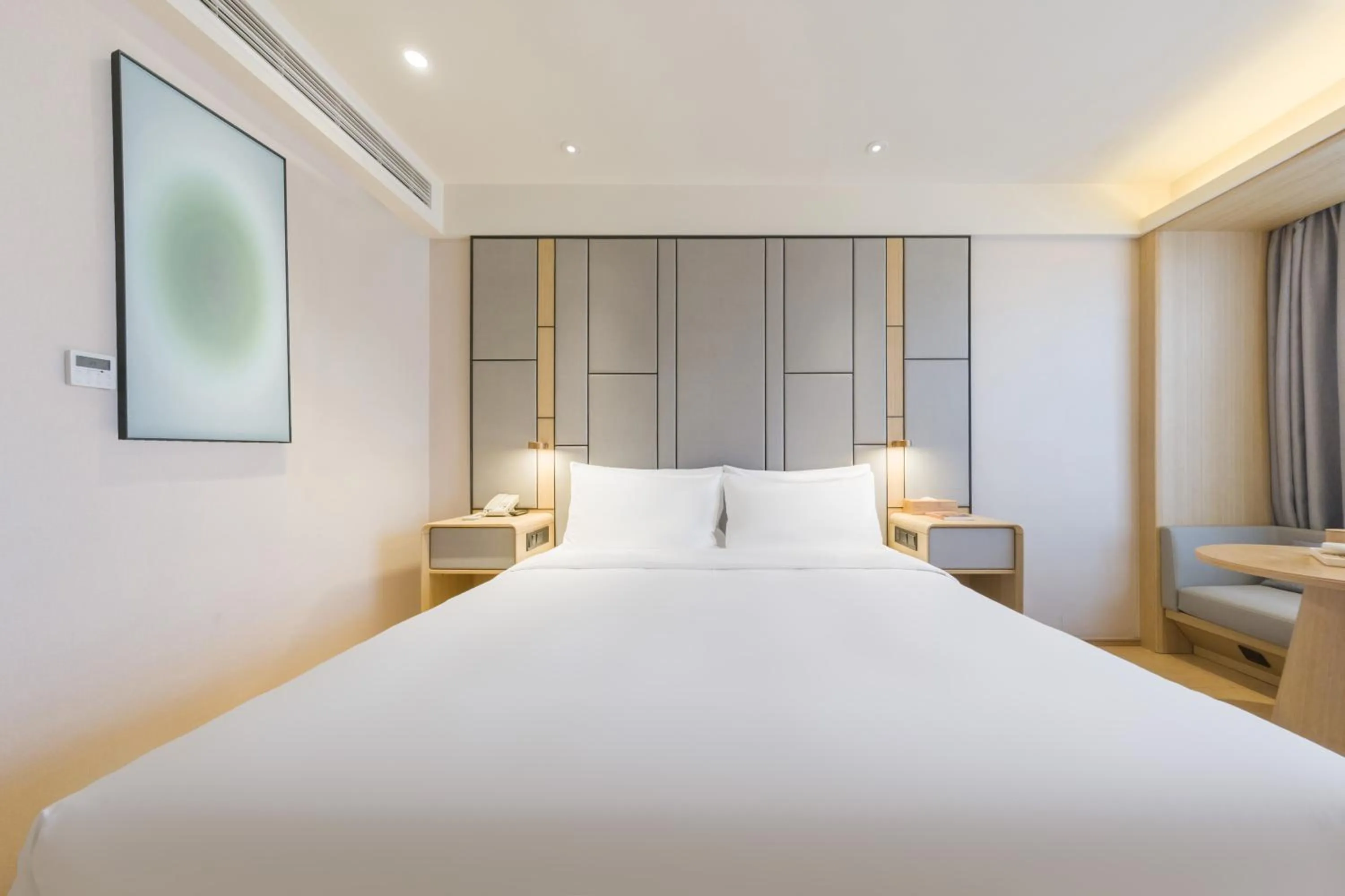 Bed in JI Hotel Shanghai Baoshan Youyi Road
