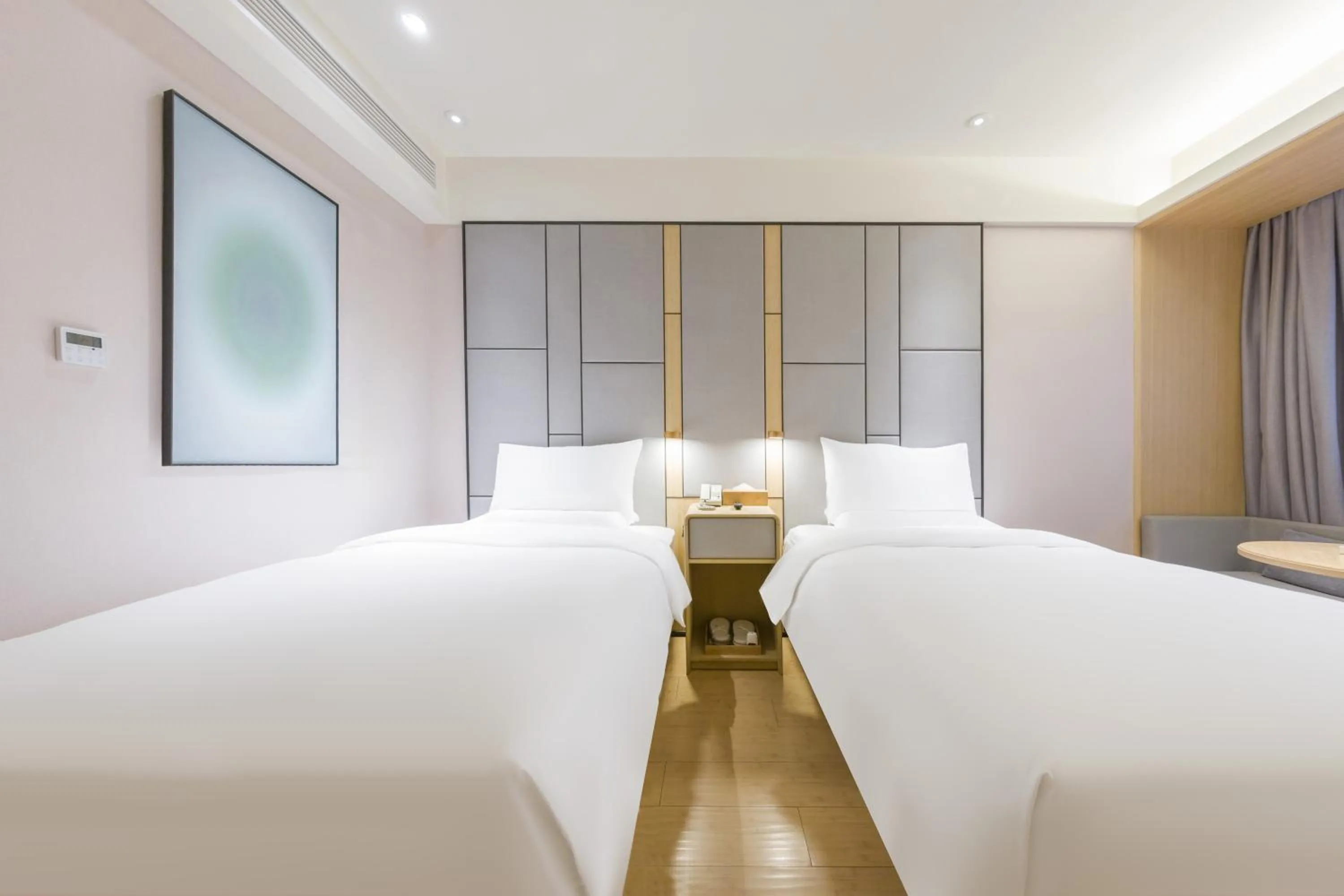 Bed in JI Hotel Shanghai Baoshan Youyi Road