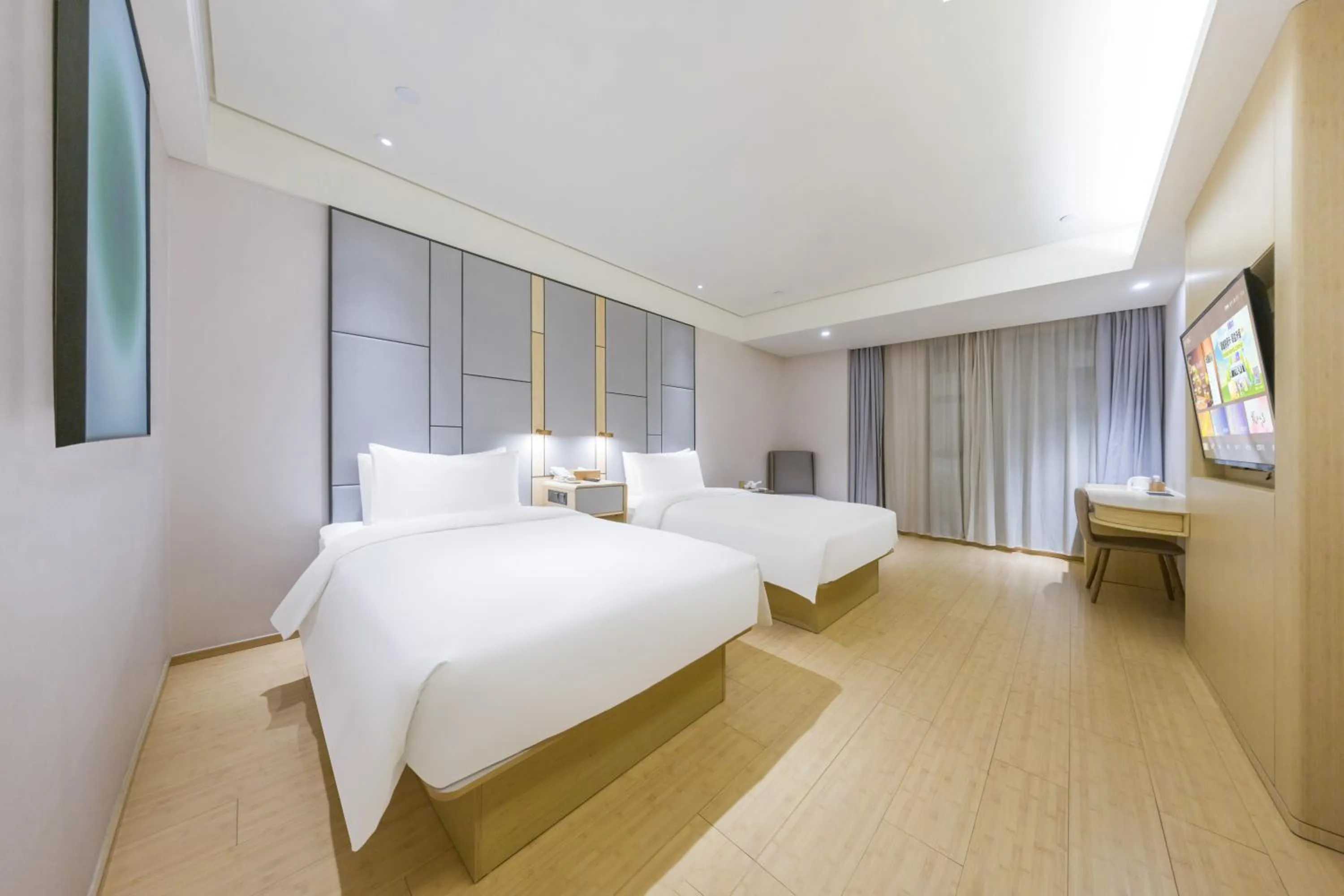 Bed in JI Hotel Shanghai Baoshan Youyi Road