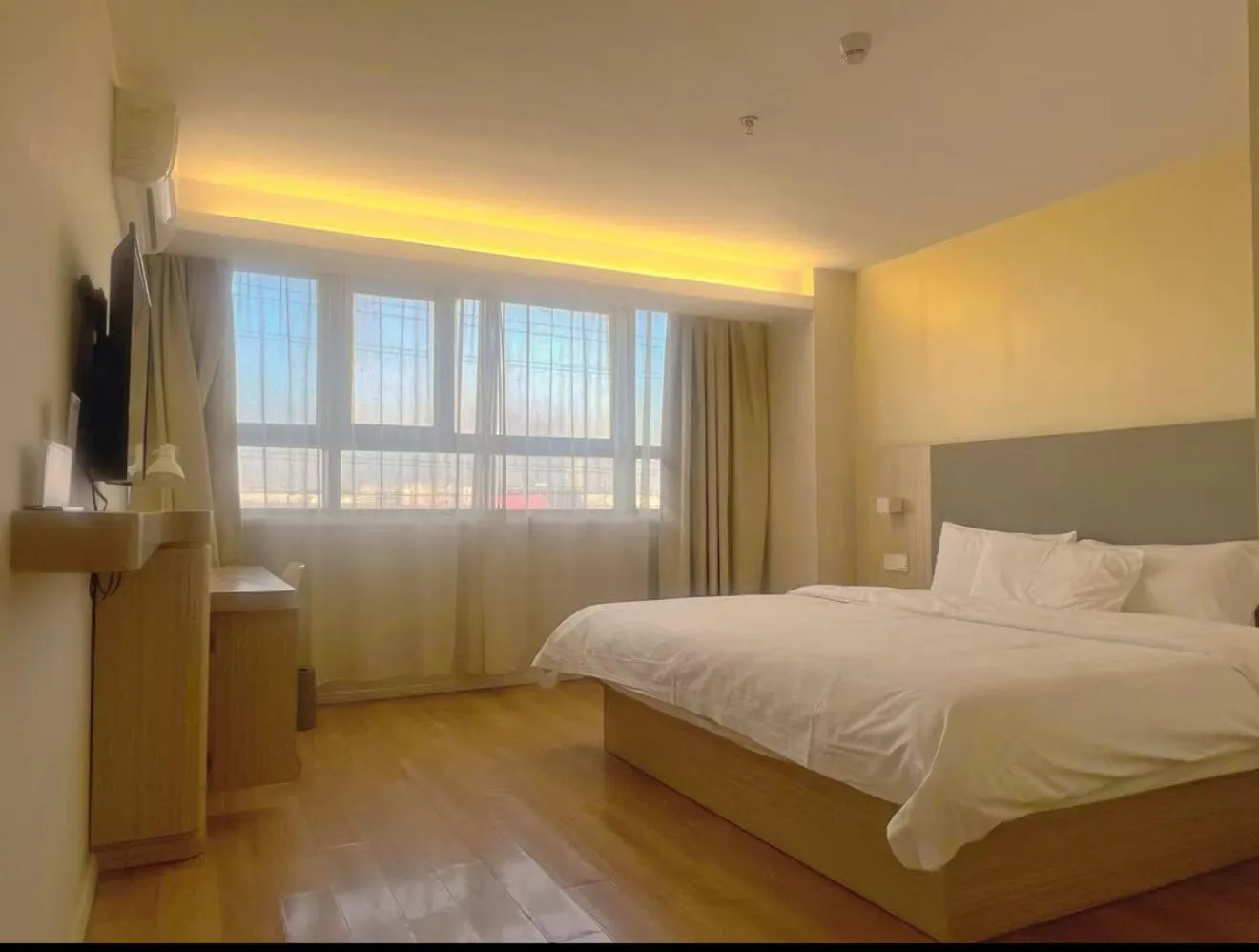 Bedroom, Bed in Hanting Nanjing Xingang Development Zone Second Branch