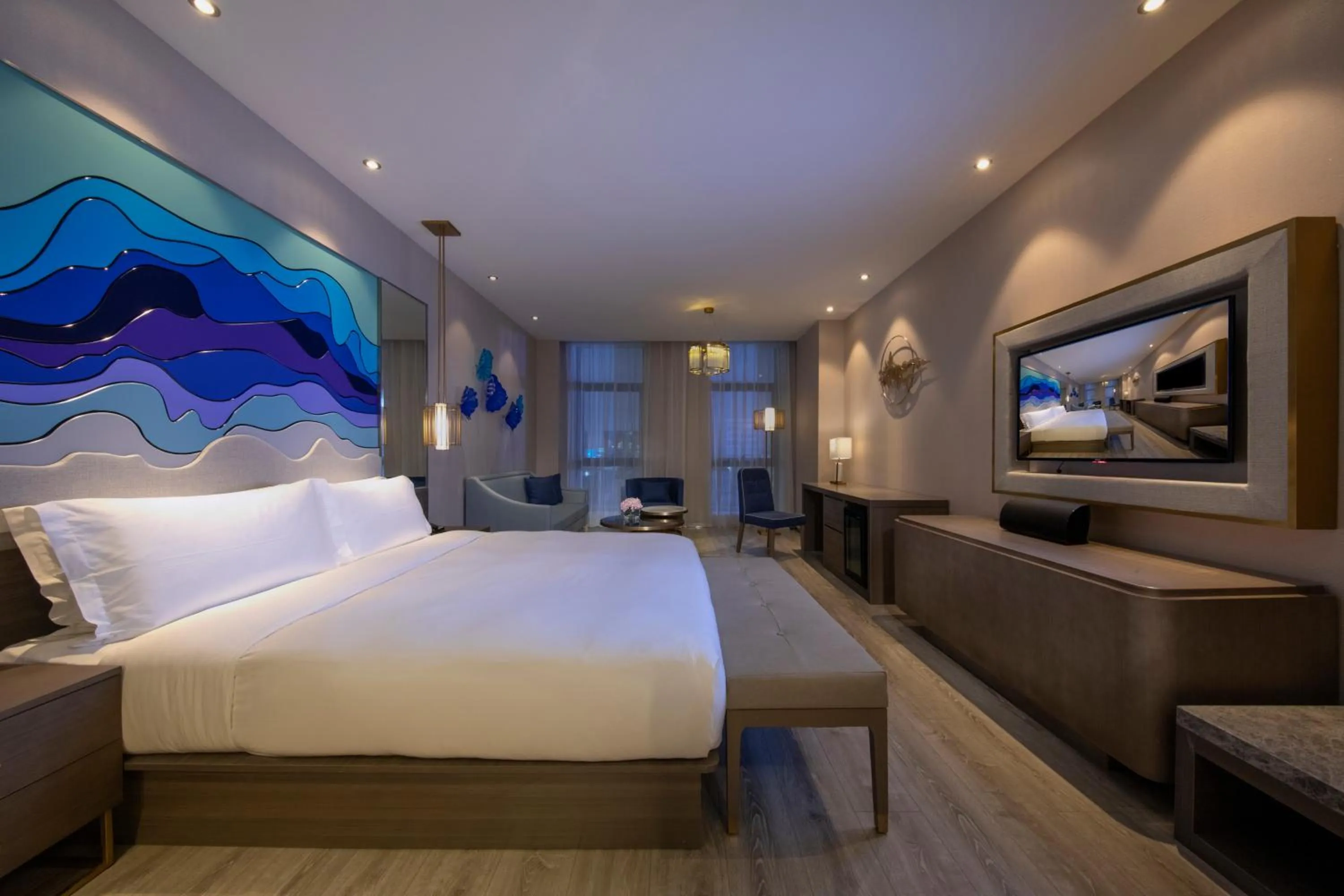 Photo of the whole room, Bed in Orange Hotel Hangzhou Future Science and Technology City Hangzhou Normal University