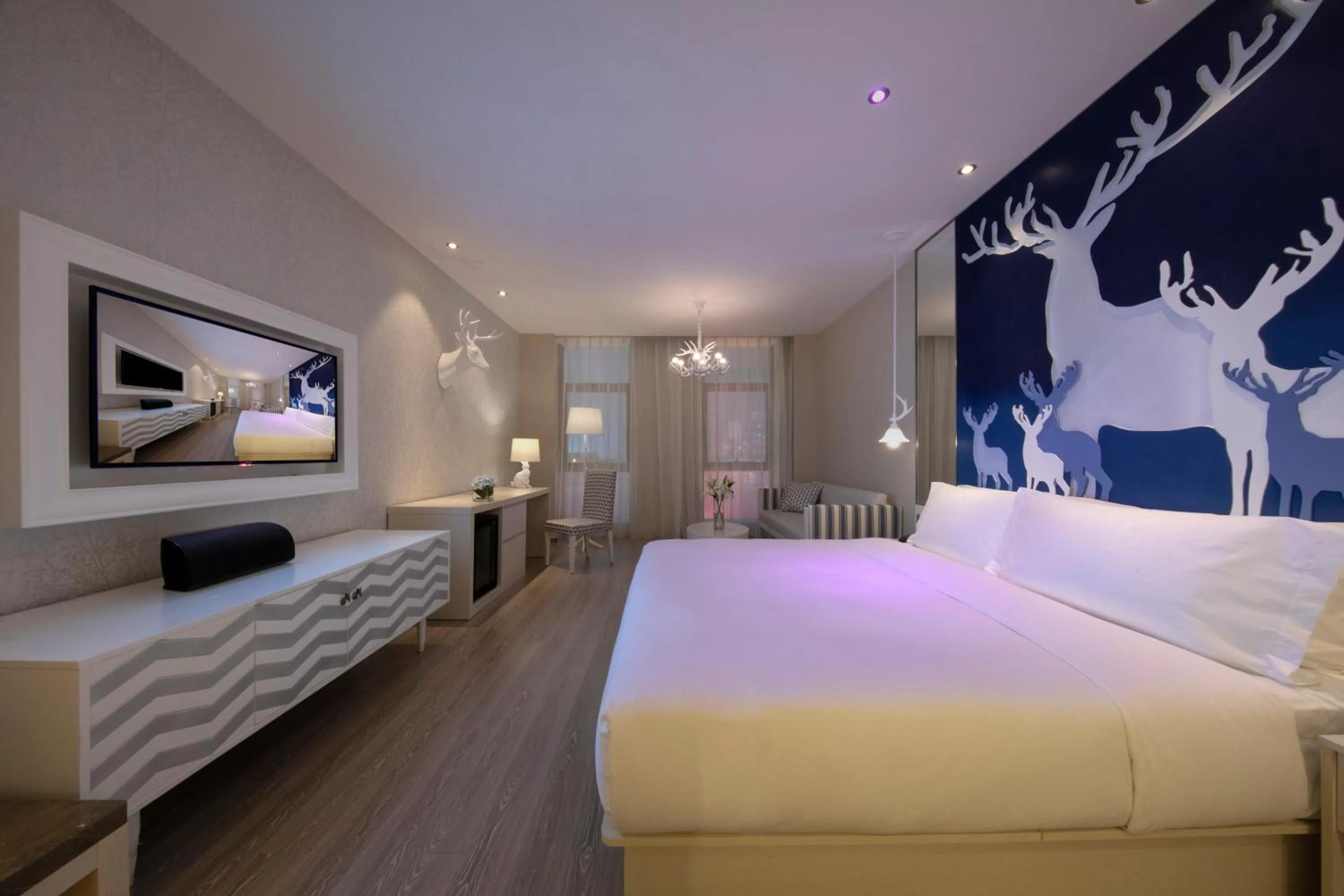 Photo of the whole room, Bed in Orange Hotel Hangzhou Future Science and Technology City Hangzhou Normal University