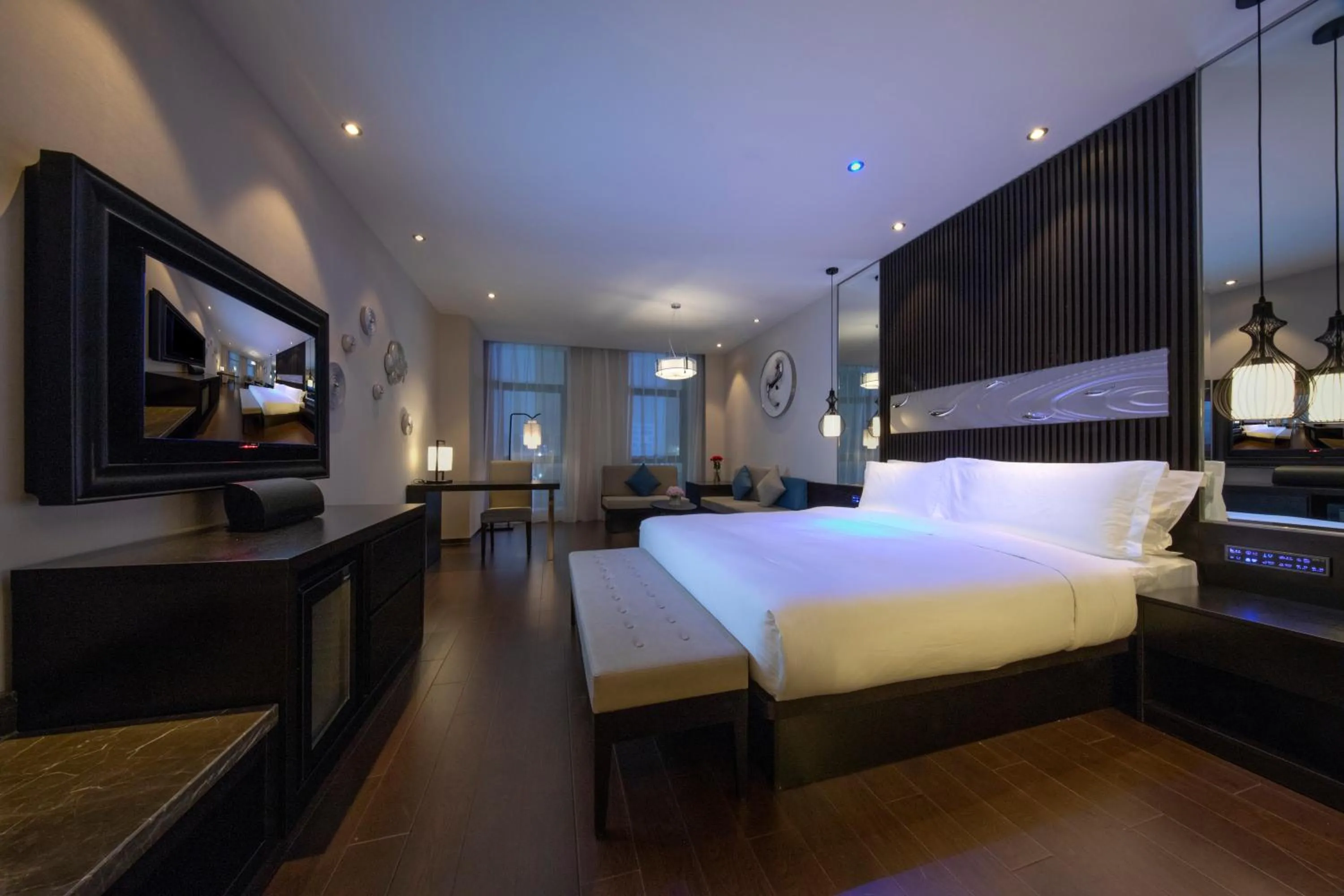 Photo of the whole room, Bed in Orange Hotel Hangzhou Future Science and Technology City Hangzhou Normal University