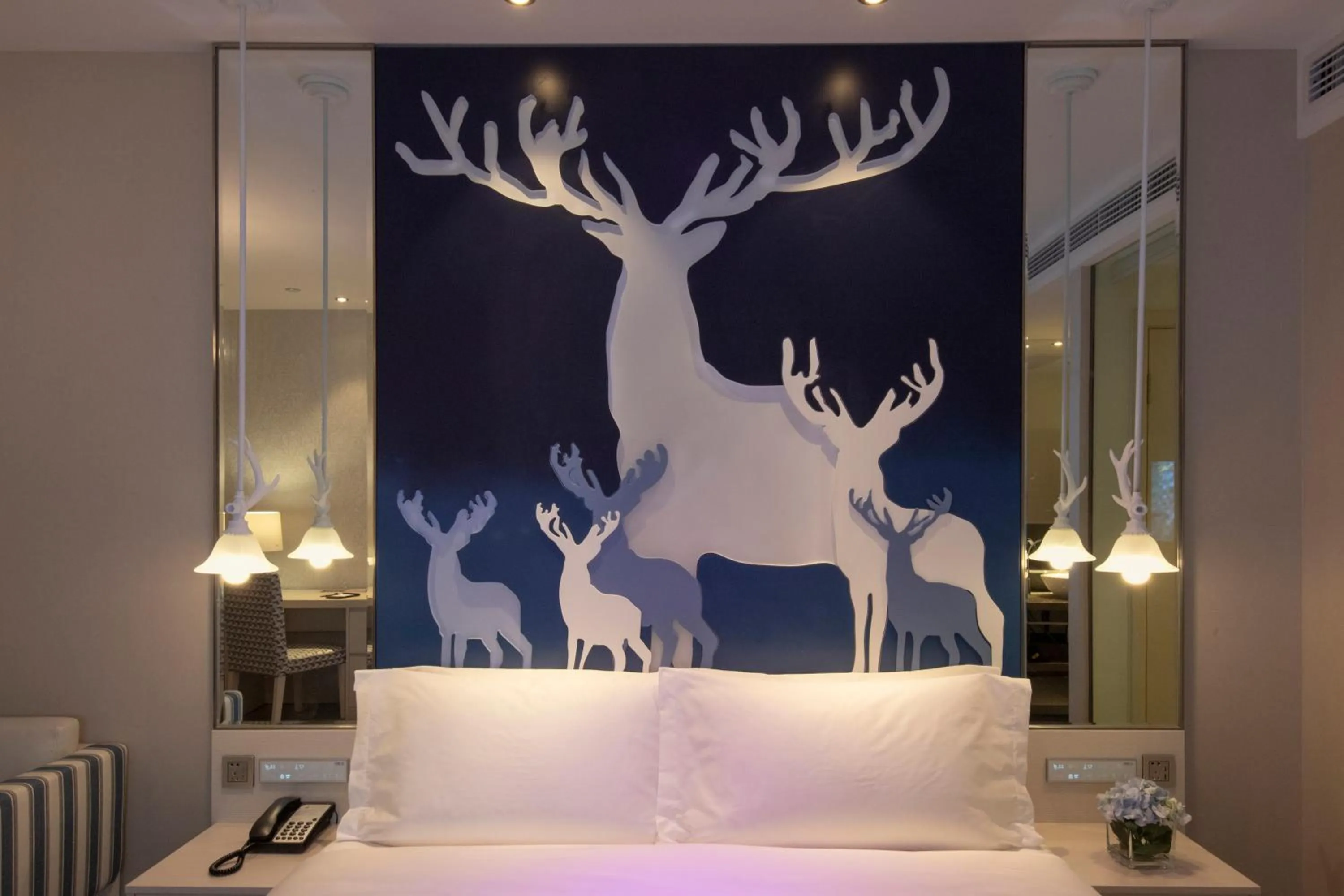 Bedroom, Bed in Orange Hotel Hangzhou Future Science and Technology City Hangzhou Normal University