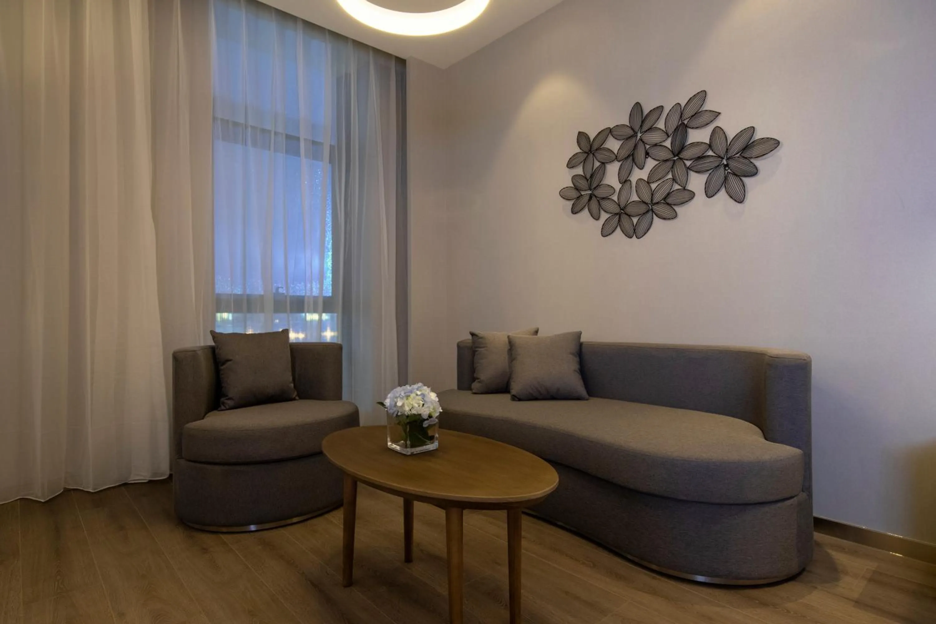 Seating area in Orange Hotel Hangzhou Future Science and Technology City Hangzhou Normal University