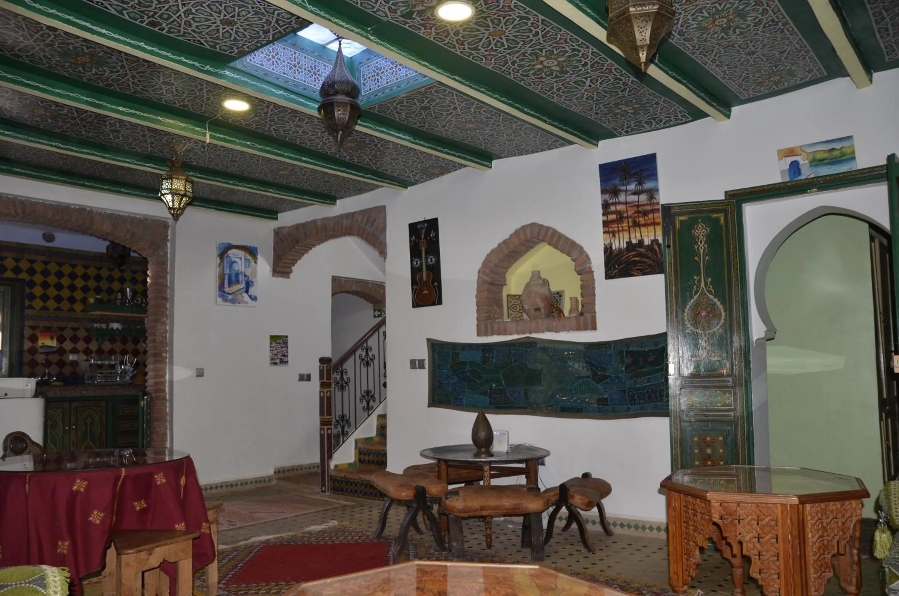 Seating area in Dar Aldea