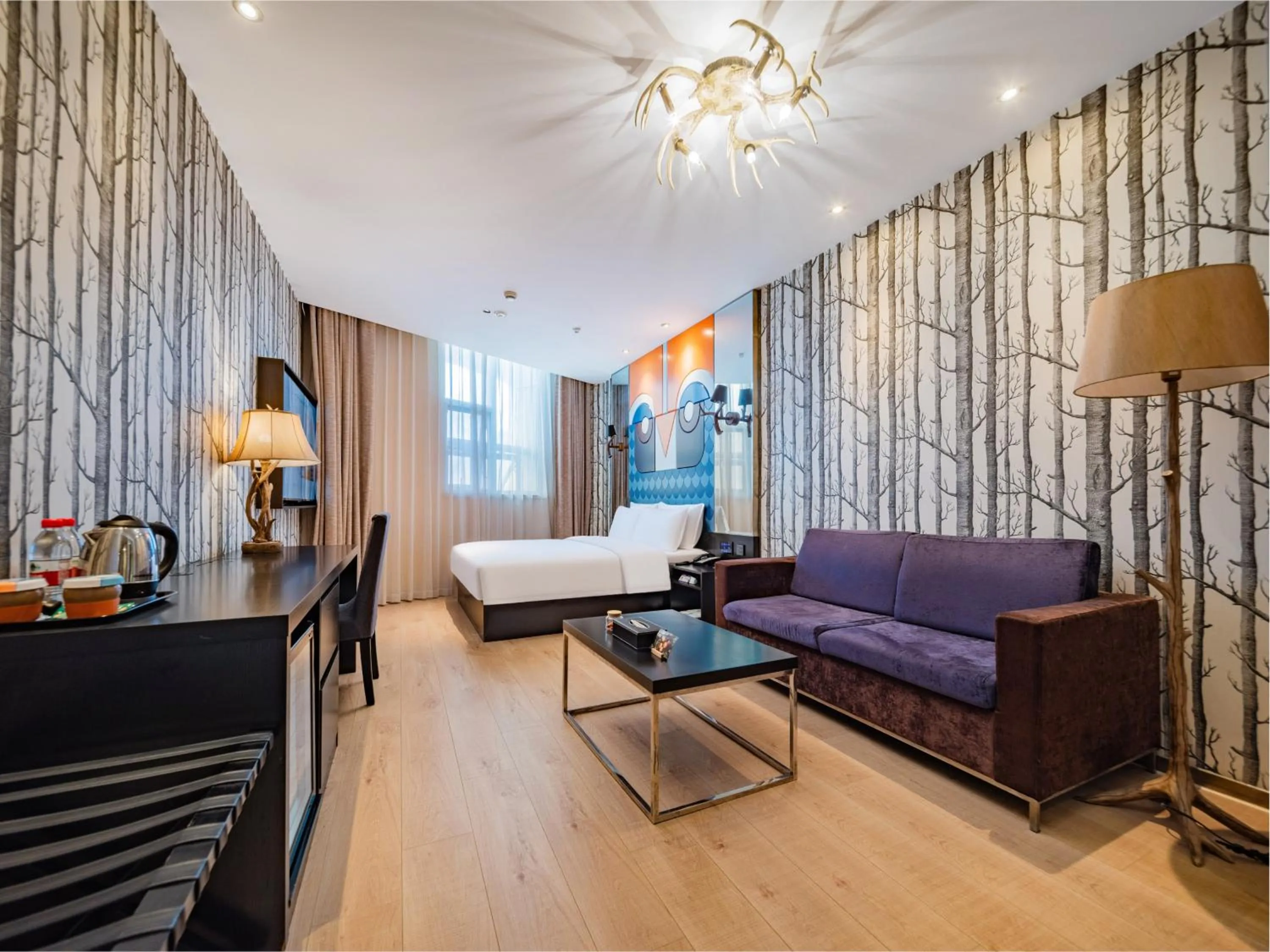 Living room in Orange Hotel Chengdu High-Tech Global Center