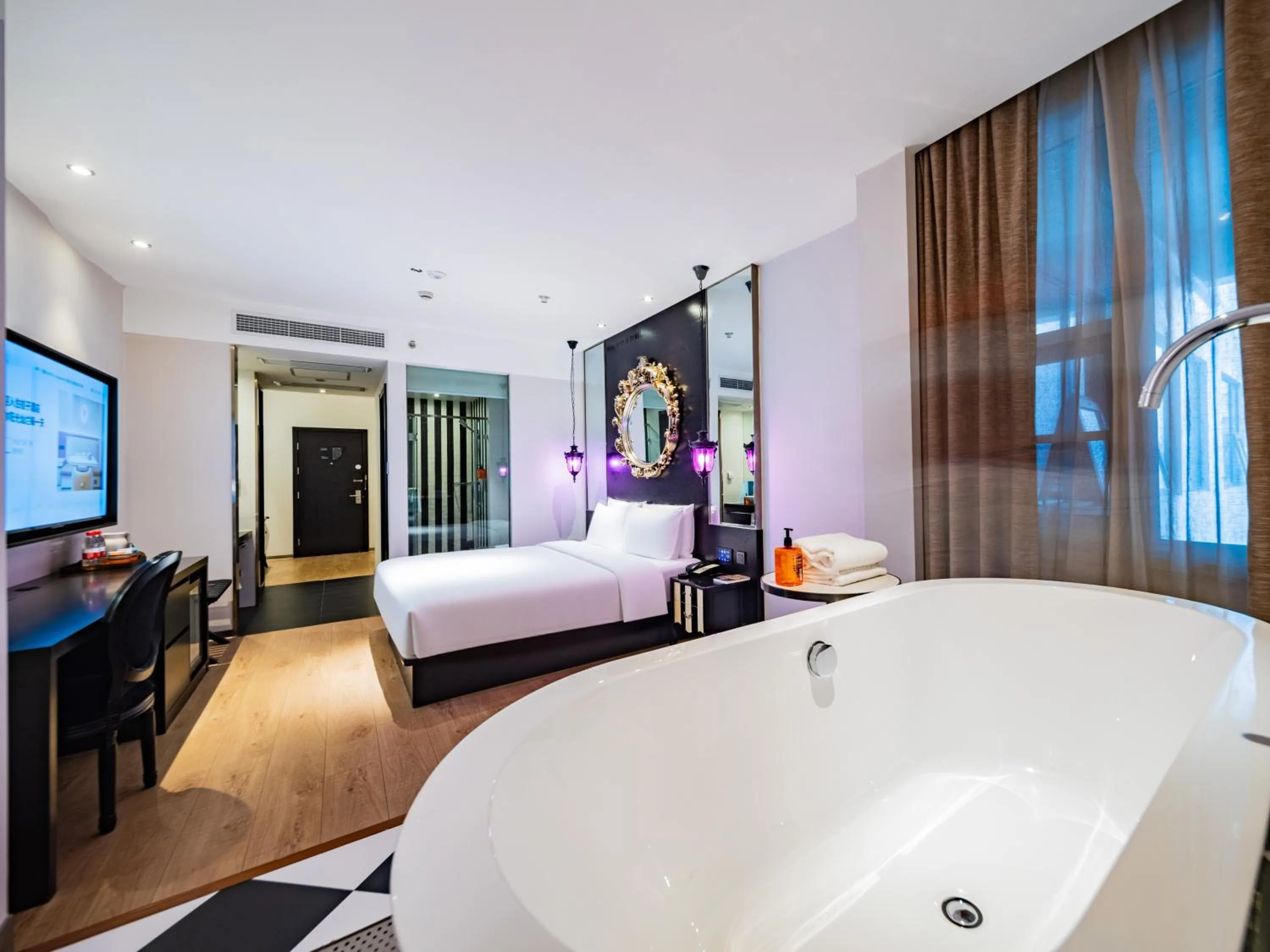 Bed in Orange Hotel Chengdu High-Tech Global Center