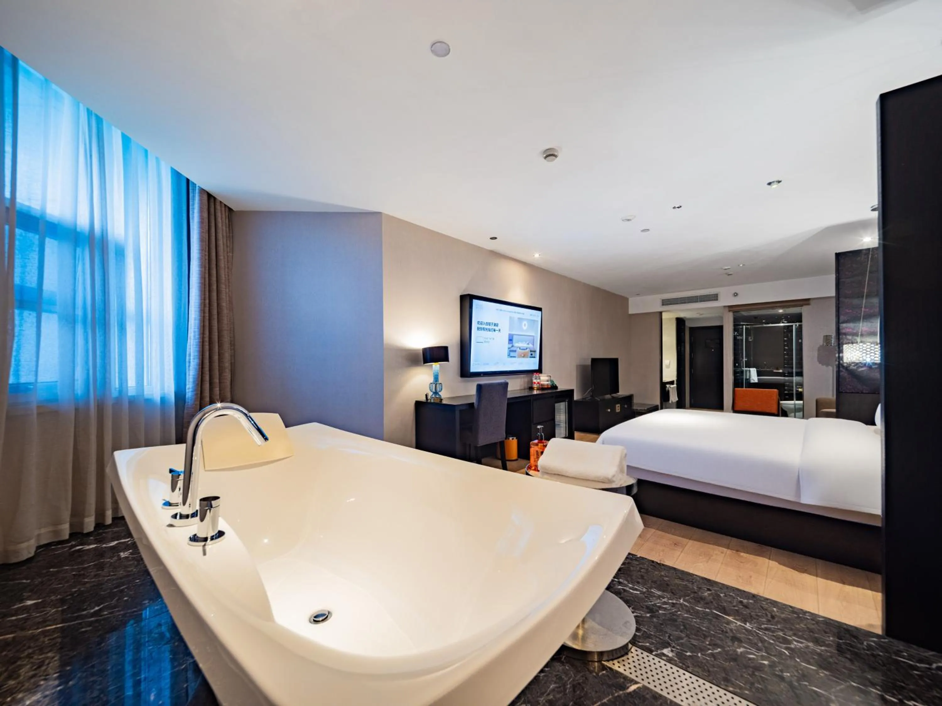 Bed in Orange Hotel Chengdu High-Tech Global Center