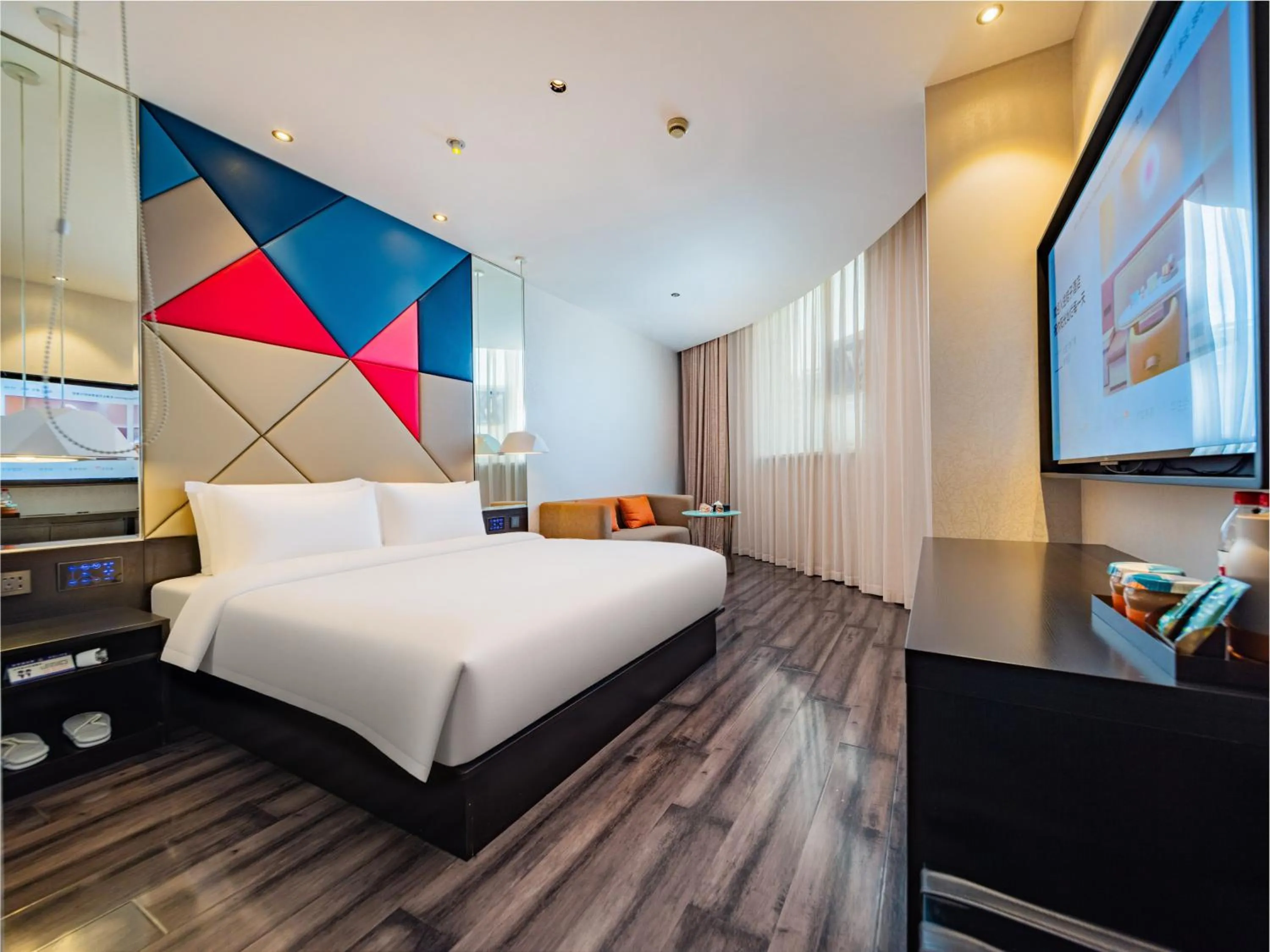 Bed in Orange Hotel Chengdu High-Tech Global Center