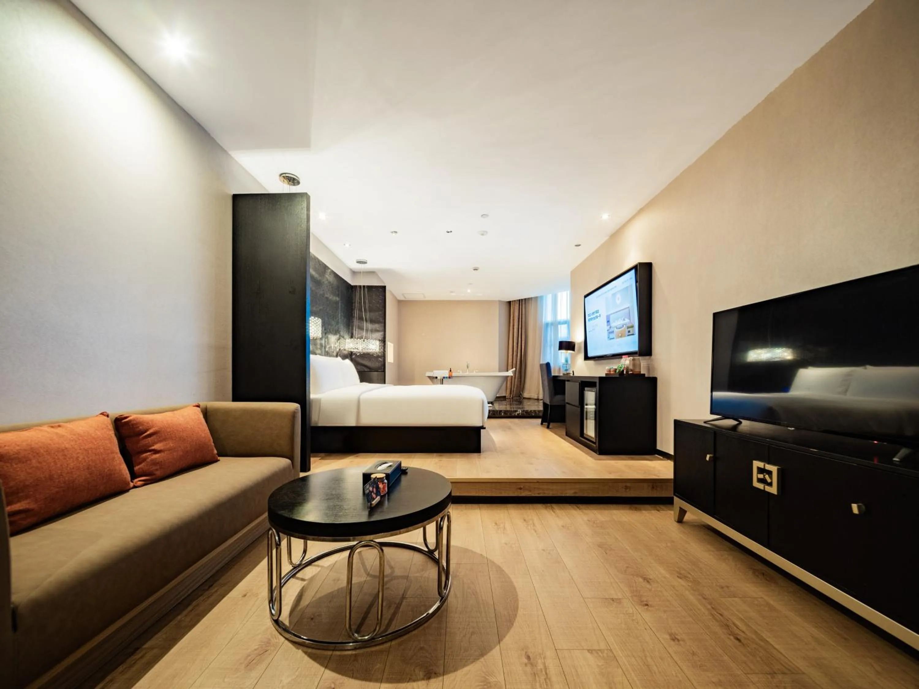 Bed in Orange Hotel Chengdu High-Tech Global Center