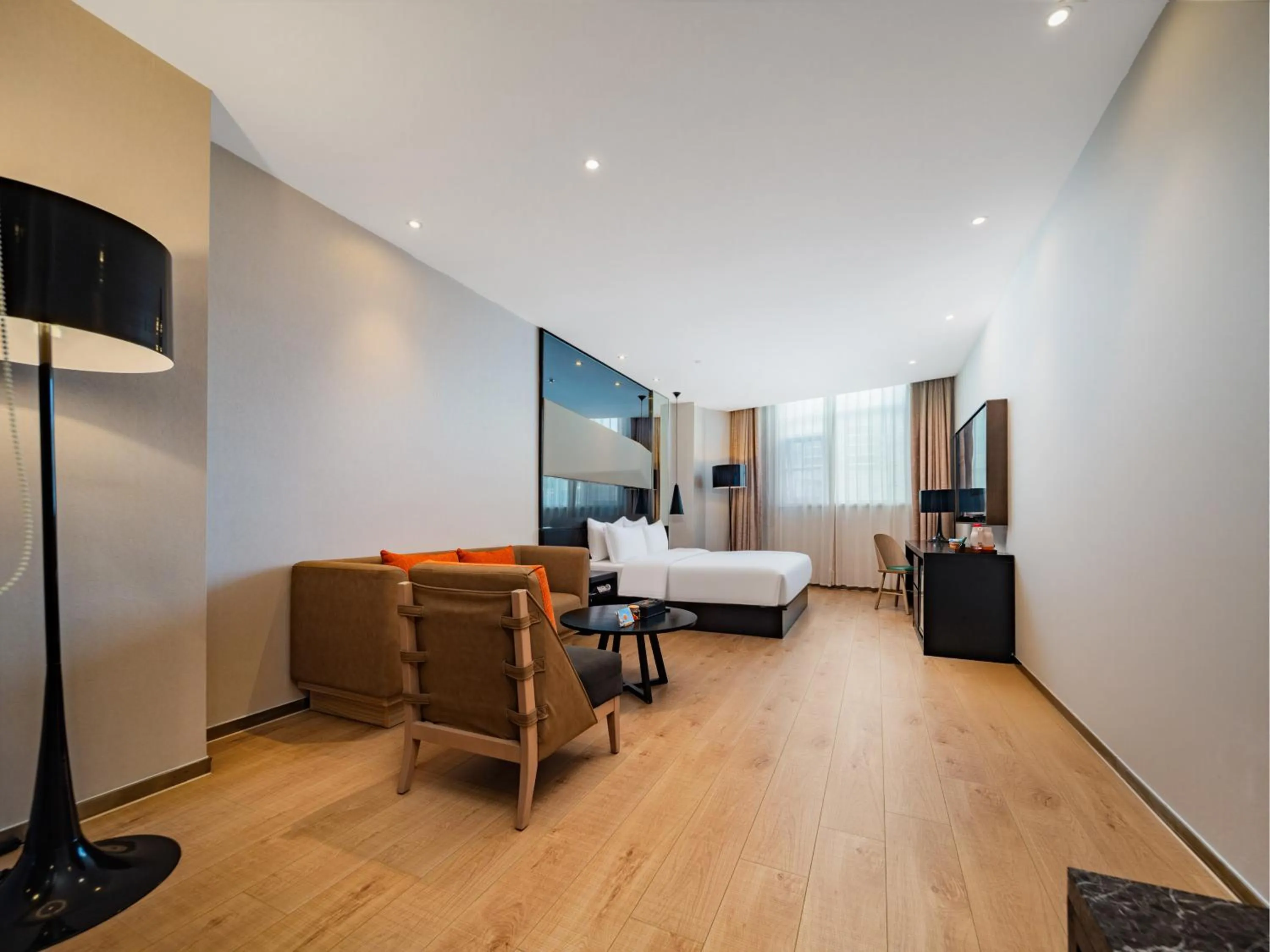 Bed in Orange Hotel Chengdu High-Tech Global Center