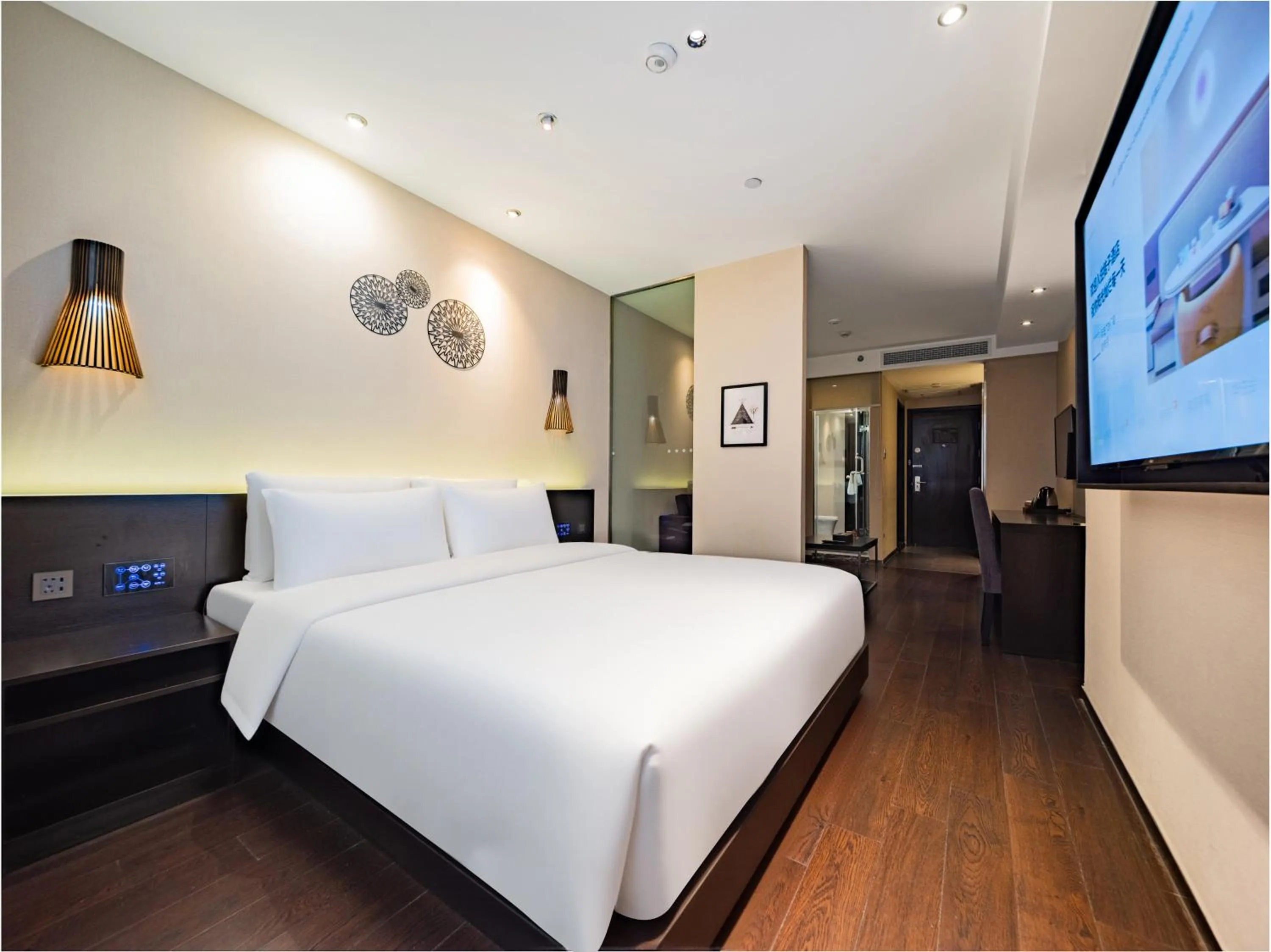 Bed in Orange Hotel Chengdu High-Tech Global Center