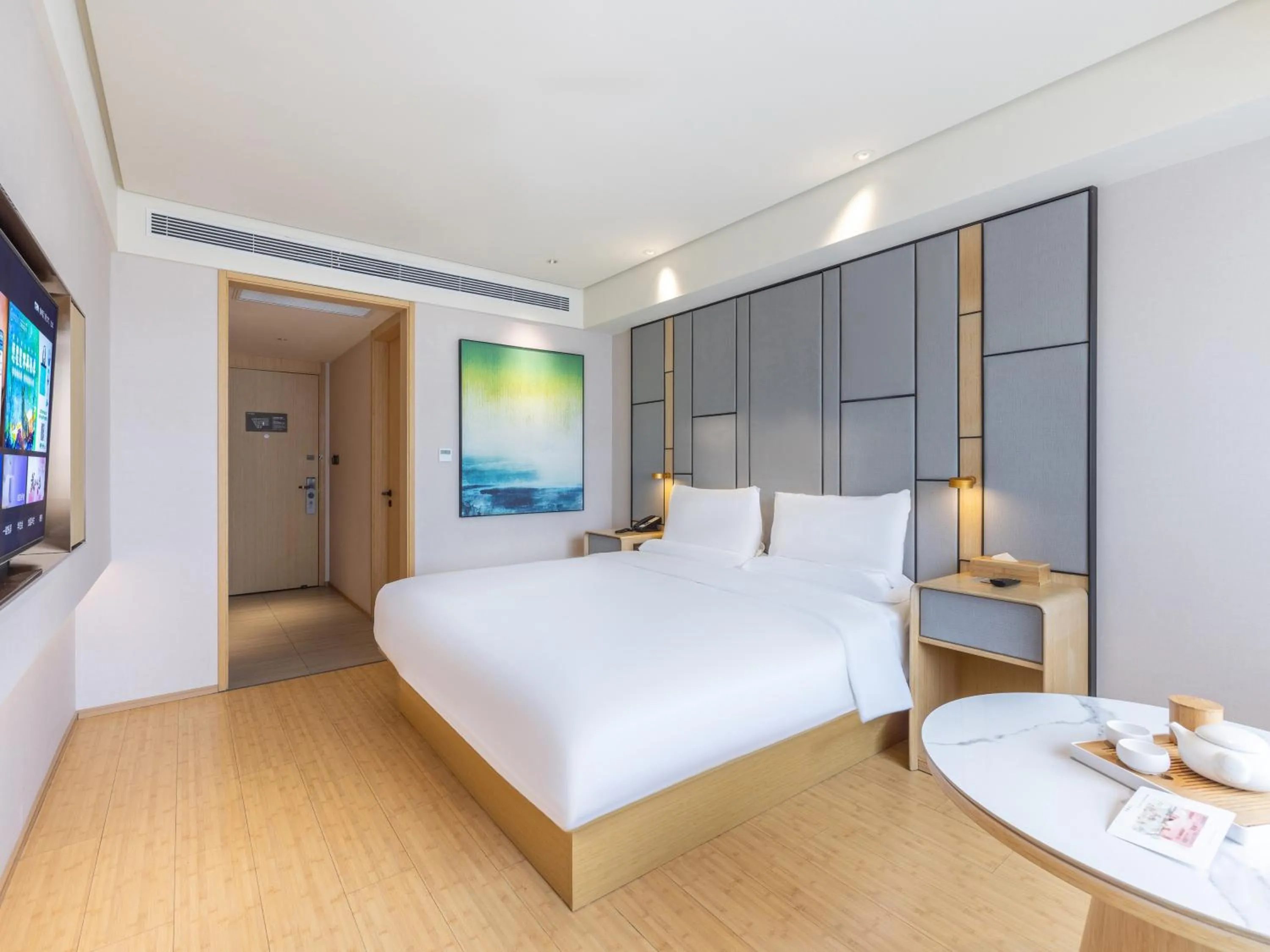 Bed in JI Hotel Chengdu Tianfu Square Renmin Middle Road