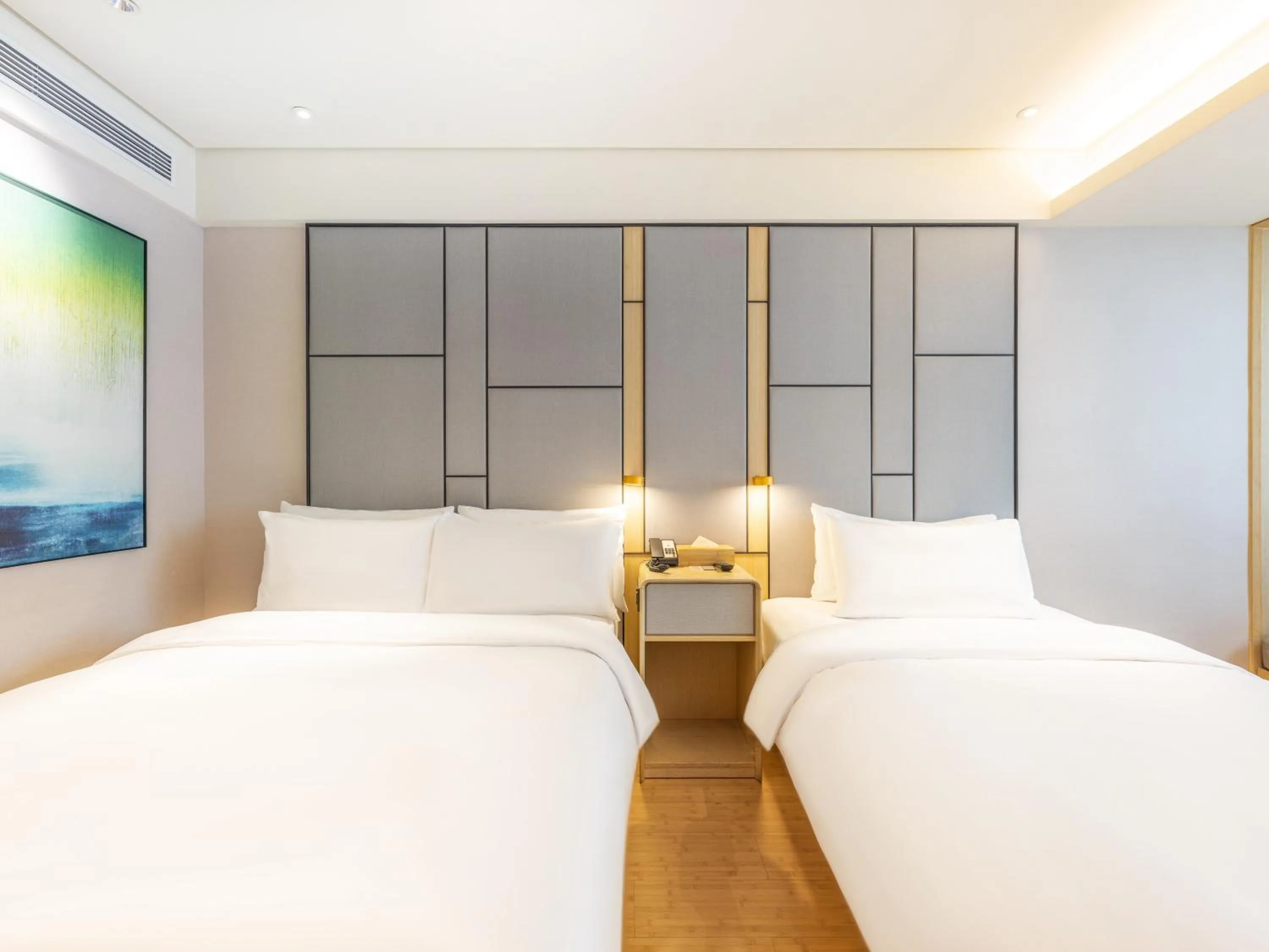 Bed in JI Hotel Chengdu Tianfu Square Renmin Middle Road