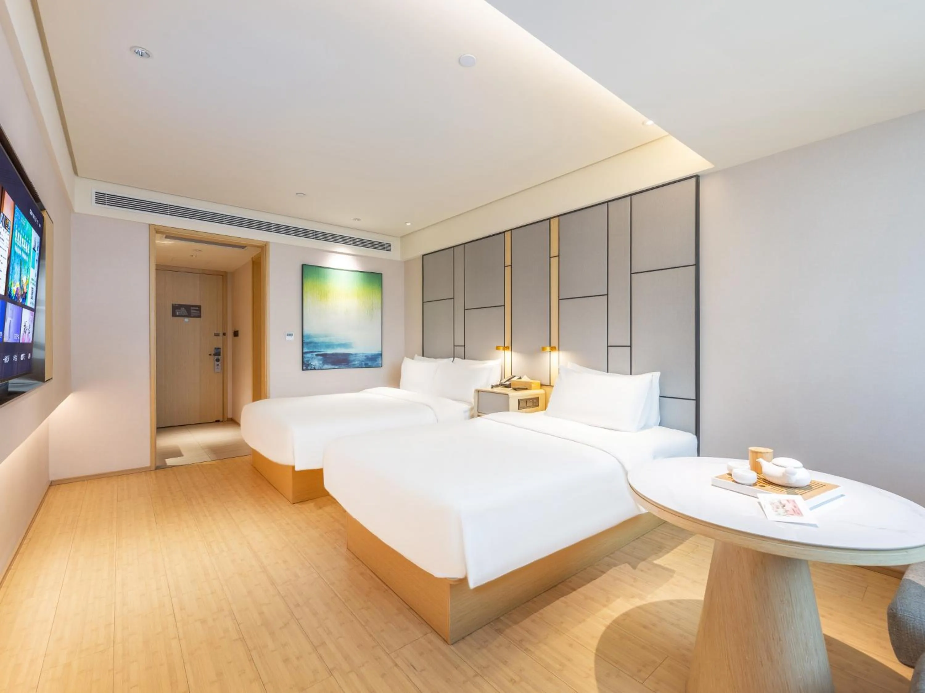 Bed in JI Hotel Chengdu Tianfu Square Renmin Middle Road