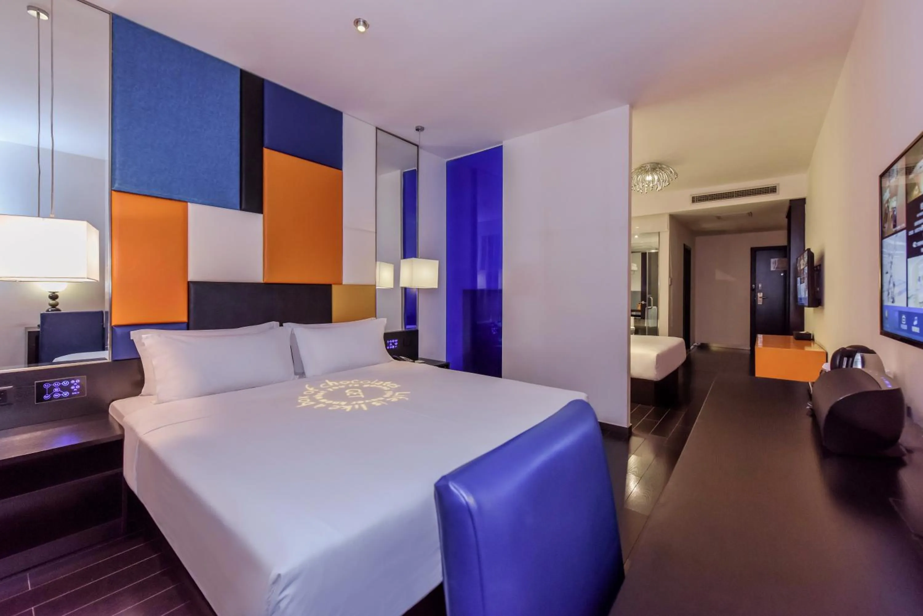 Bed in Orange Hotel Chengdu Chunxi Road Shuncheng