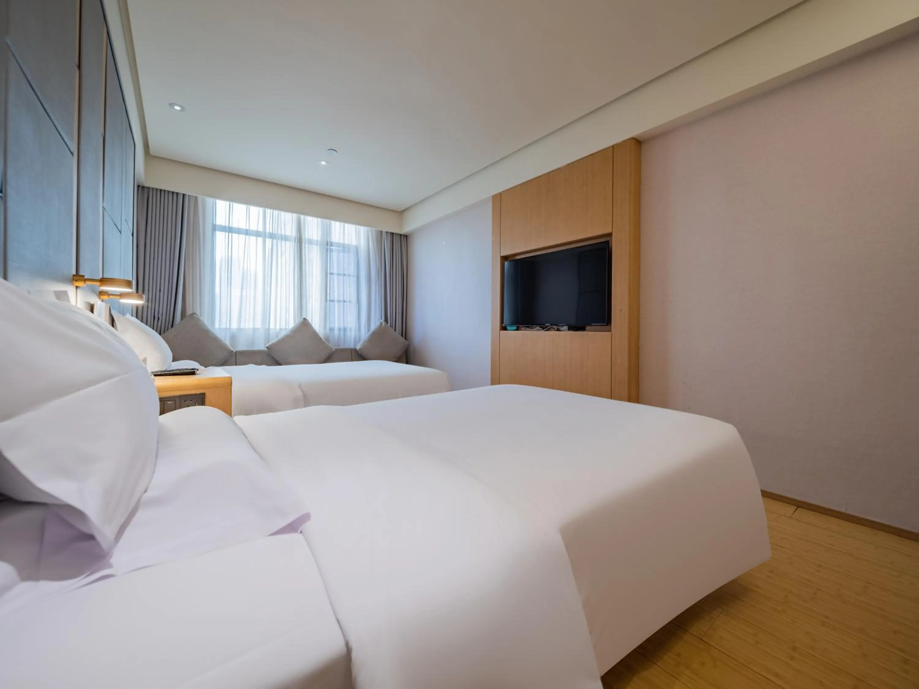 Bedroom, Bed in JI Hotel Chengdu Tianfu Square