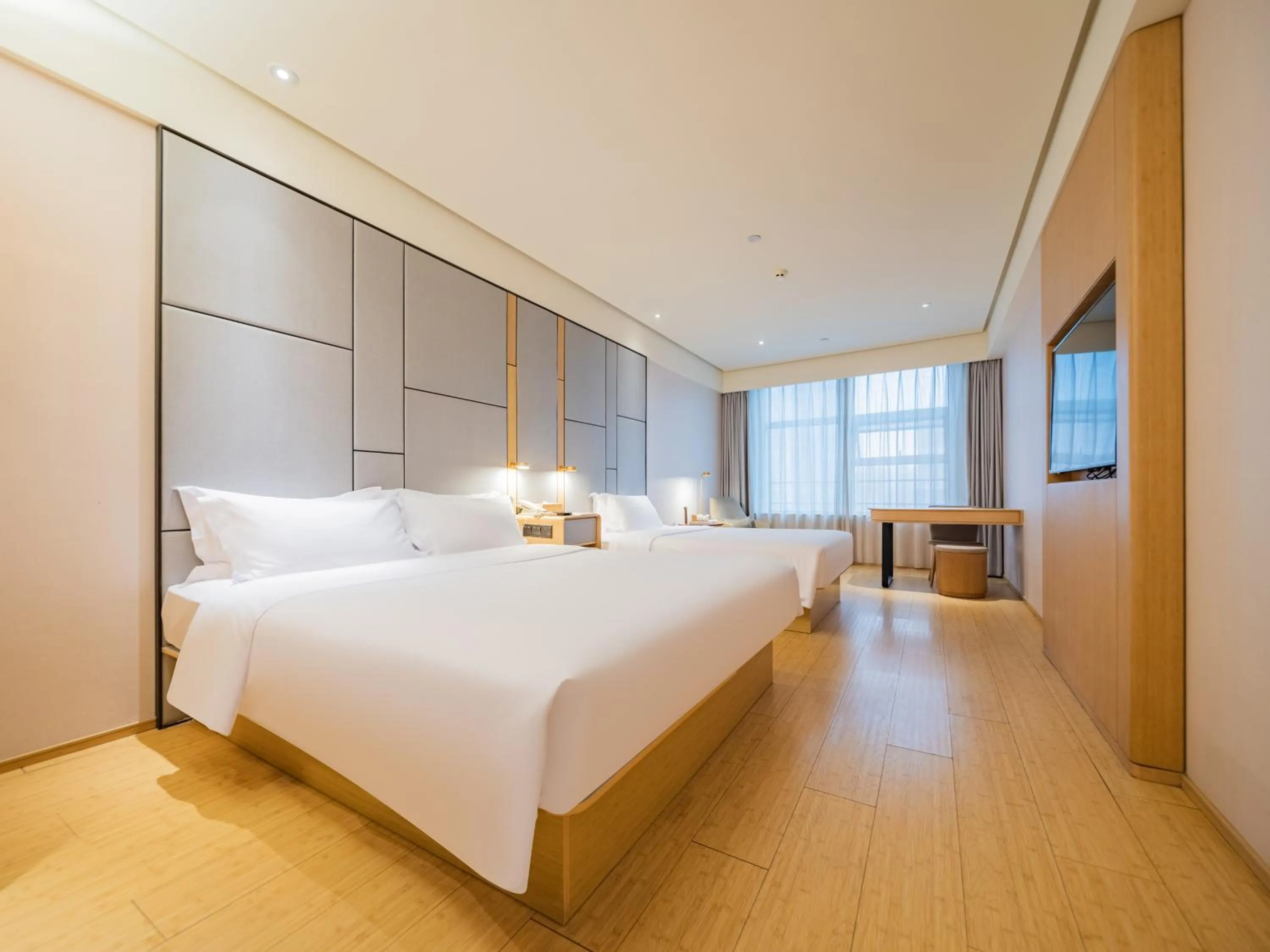 Bed in JI Hotel Chengdu Tianfu Square