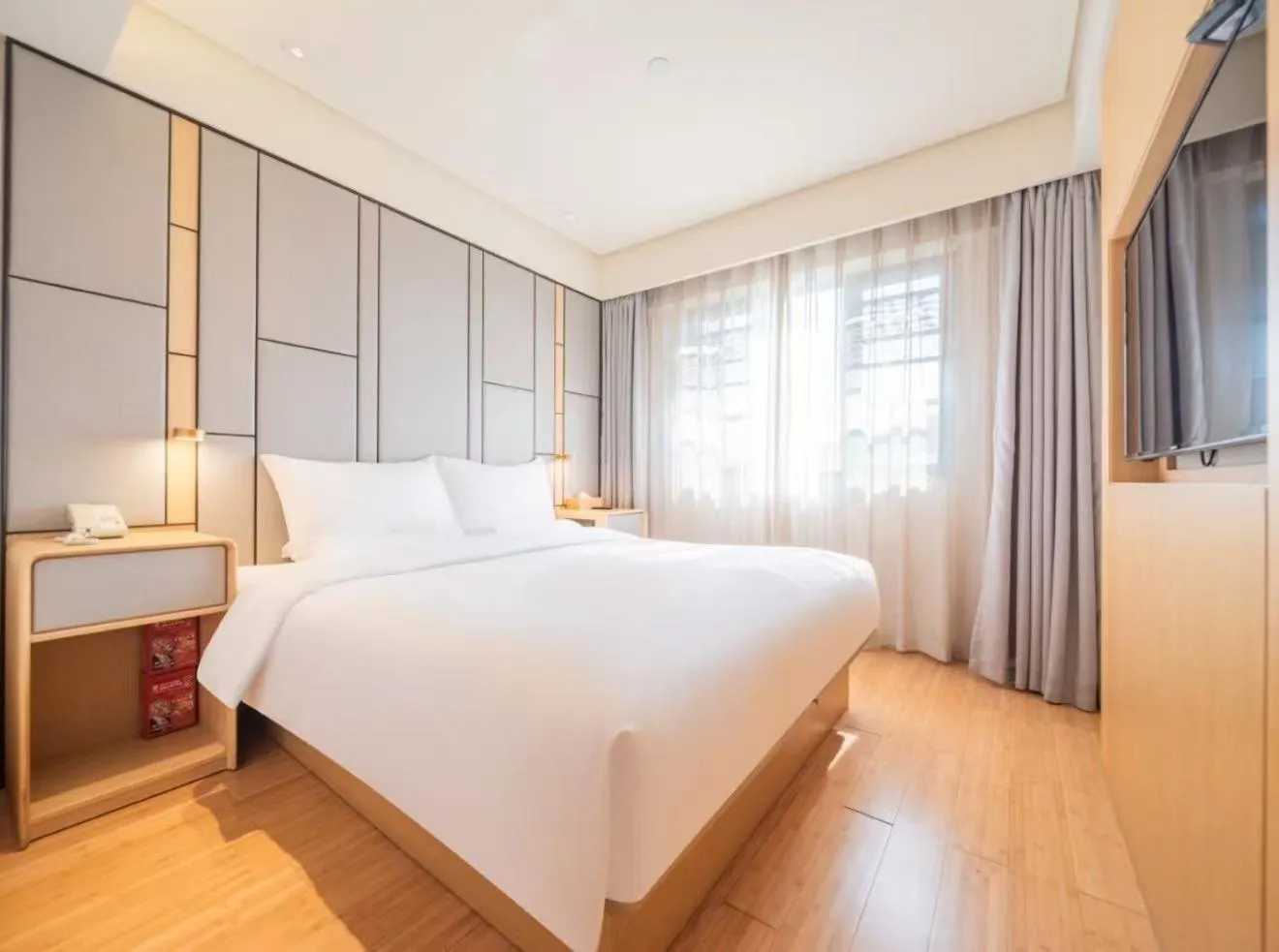 Bed in JI Hotel Chengdu East Railway Station