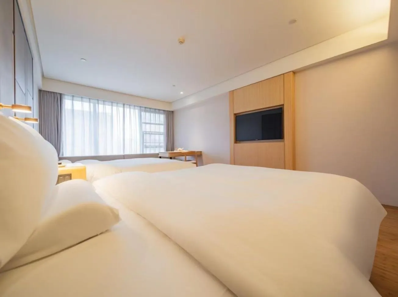 Bed in JI Hotel Chengdu East Railway Station