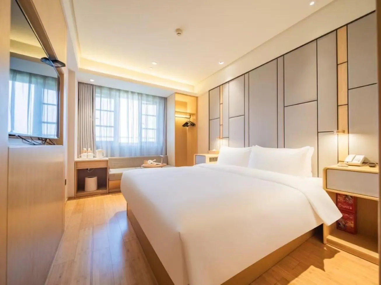 Bed in JI Hotel Chengdu East Railway Station