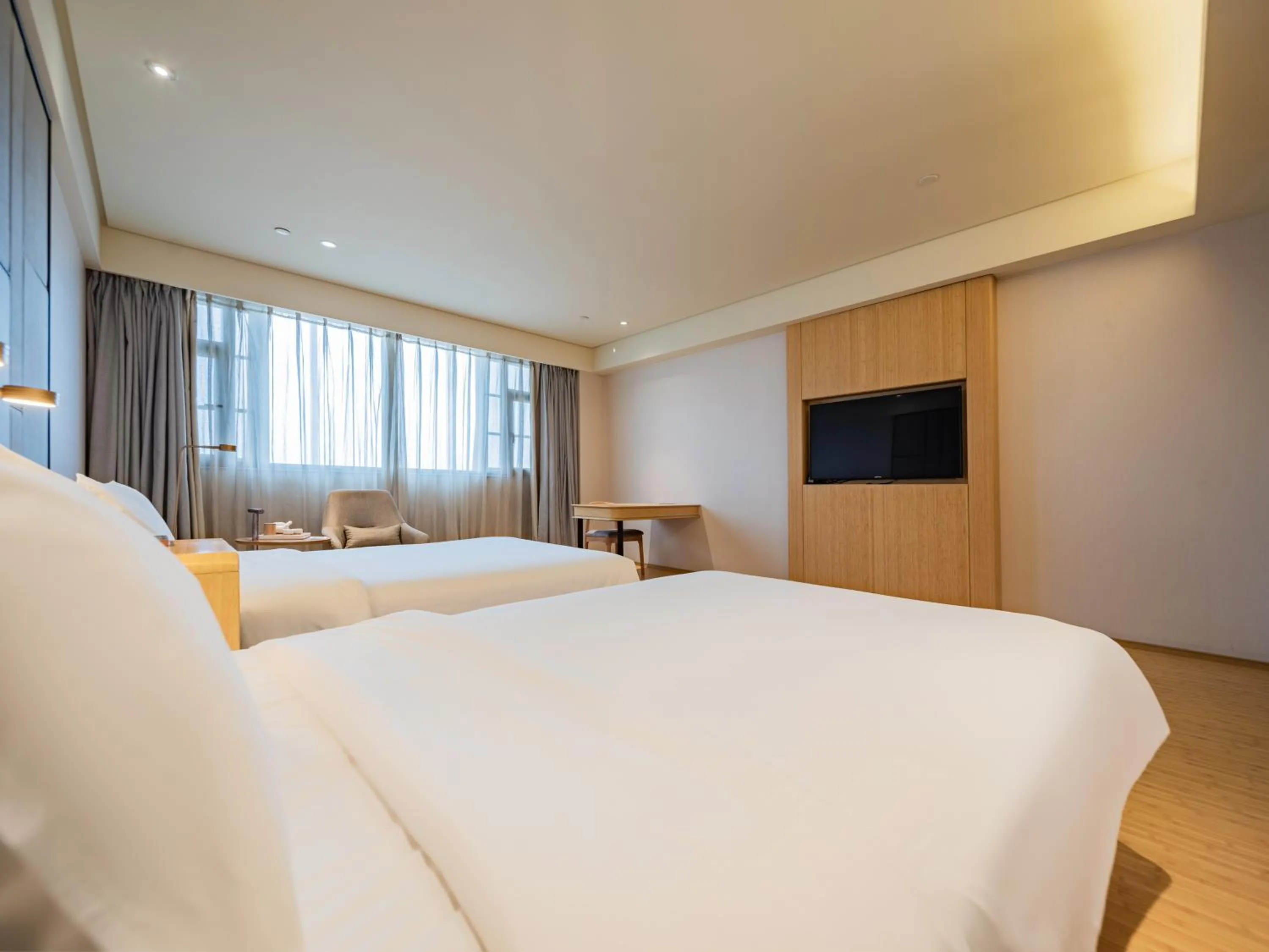 Bed in JI Hotel Chengdu Shuangliu Airport